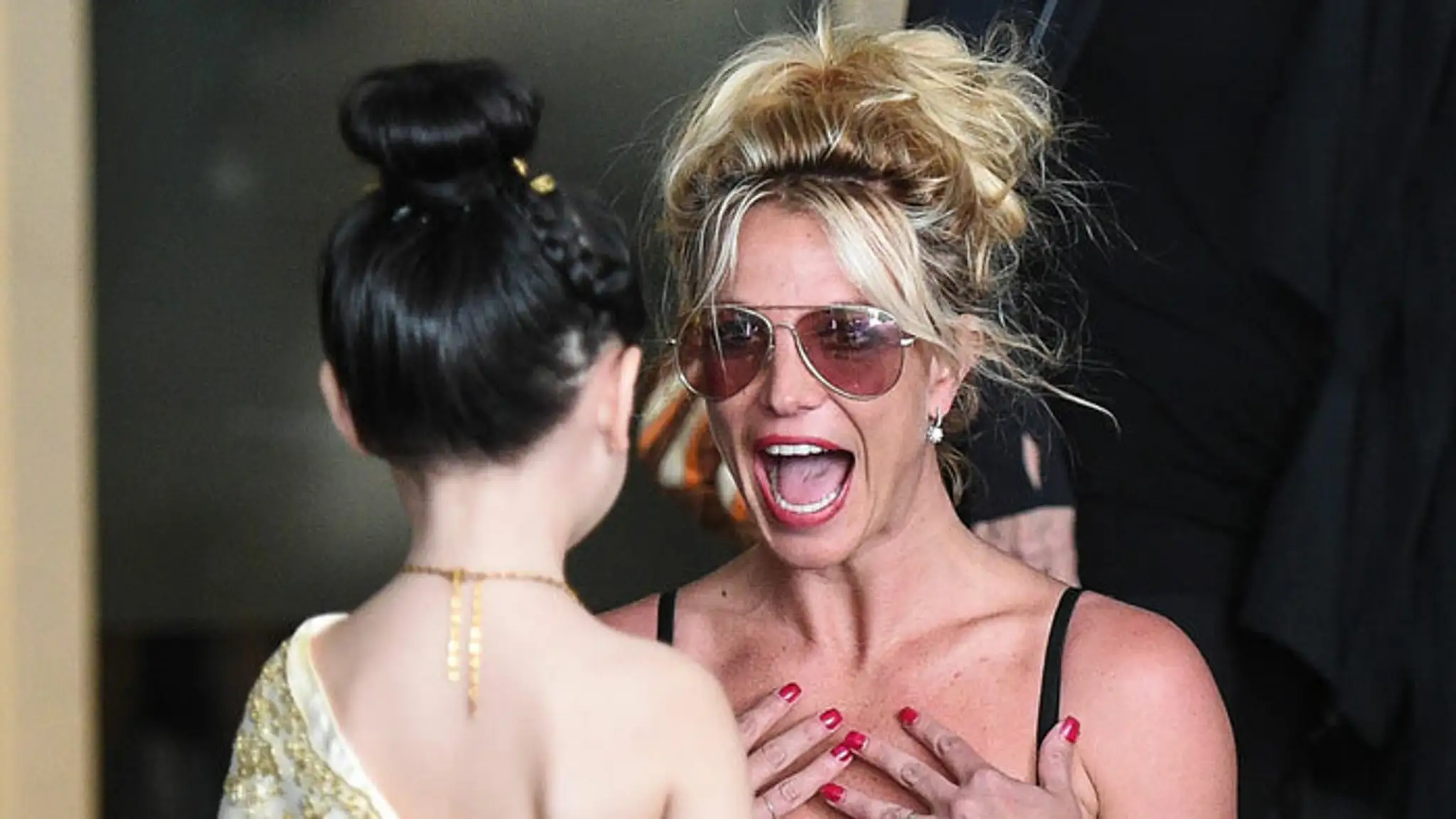 Britney Spears po prílete do Bangkoku