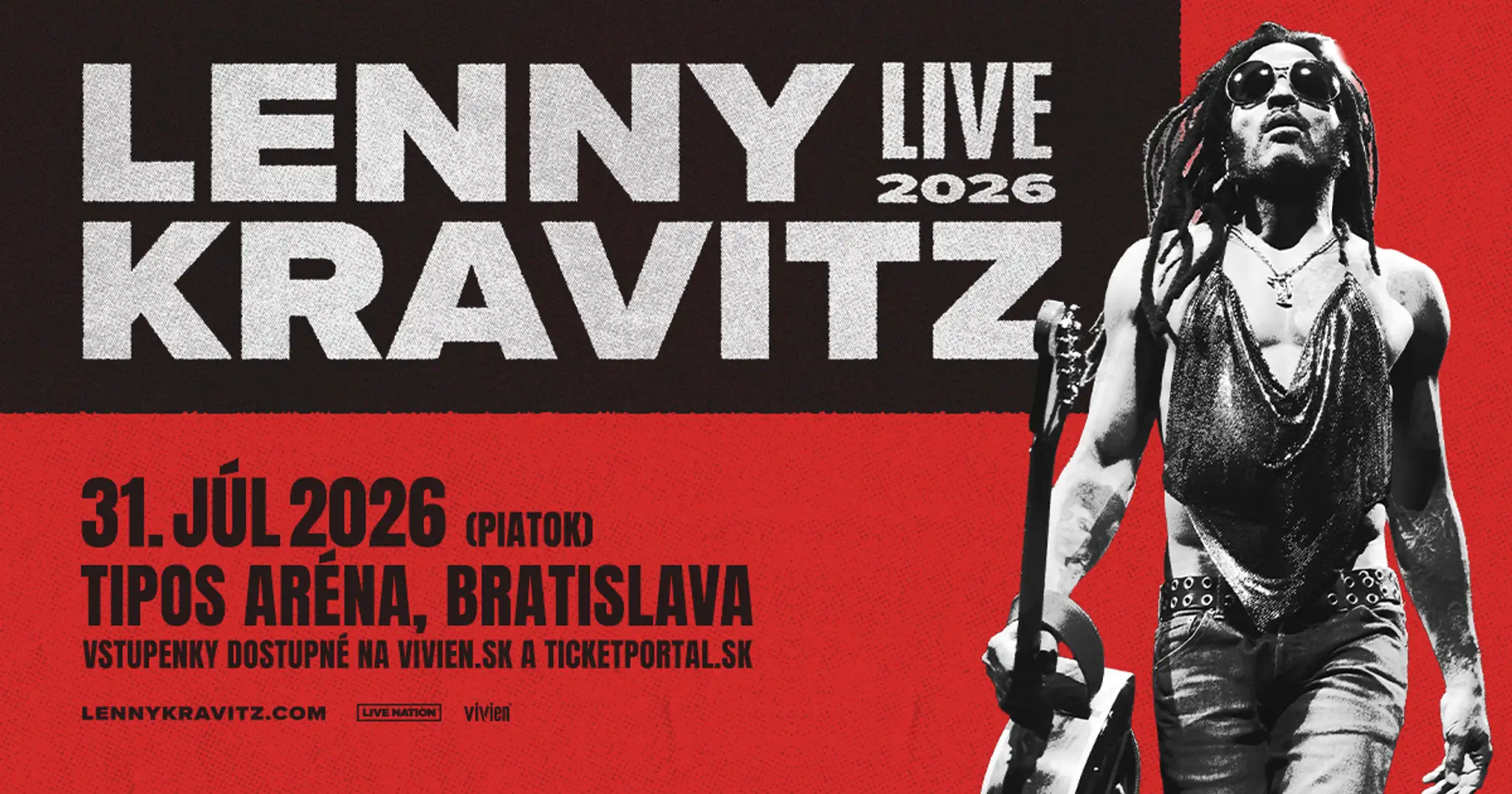Lenny Kravitz v Bratislave