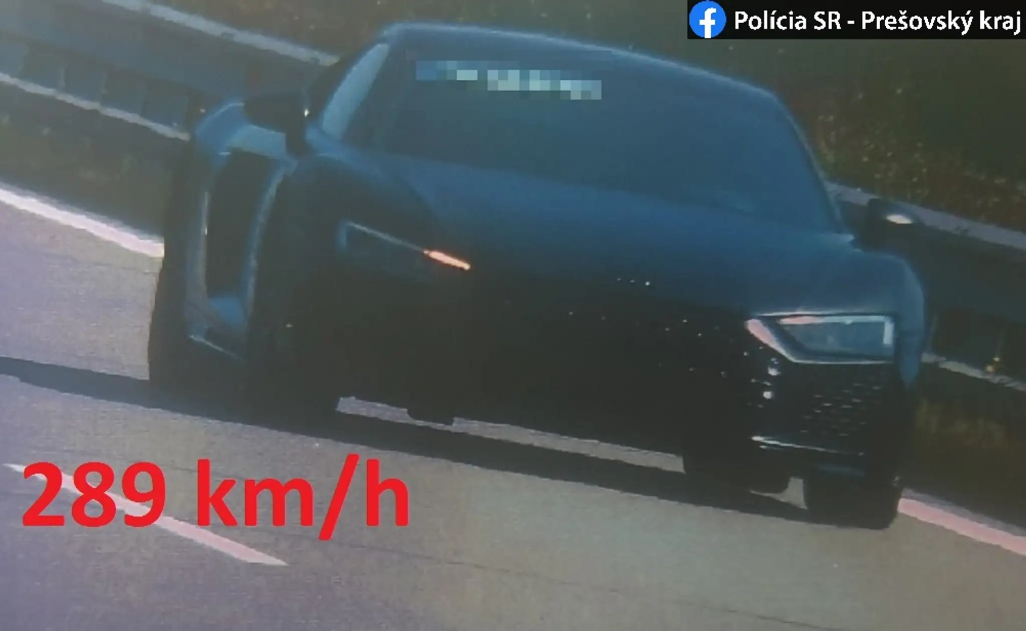 Cestný pirát pod Spišským hradom.