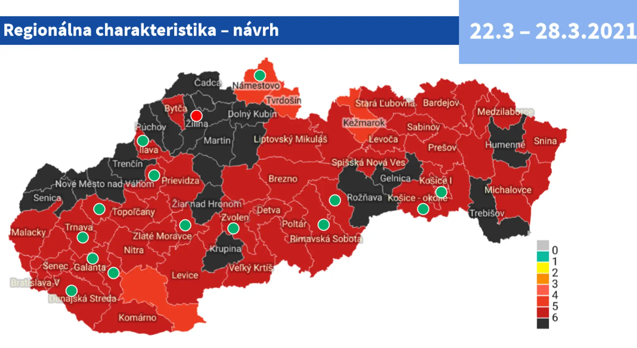 Nový regionálny COVID automat od 22. marca.