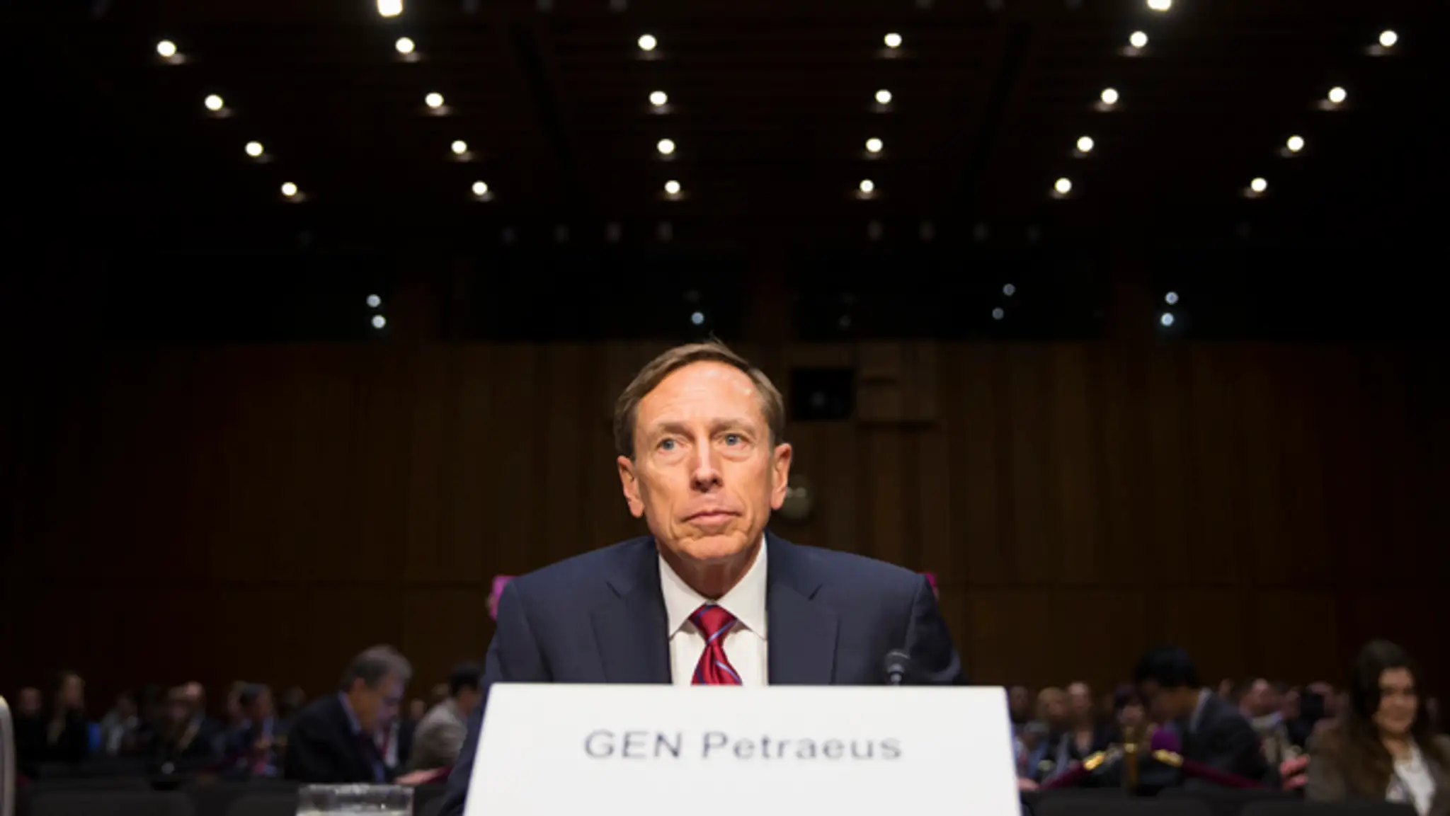 Bývalý riaditeľ americkej výzvednej služby CIA David Petraeus.