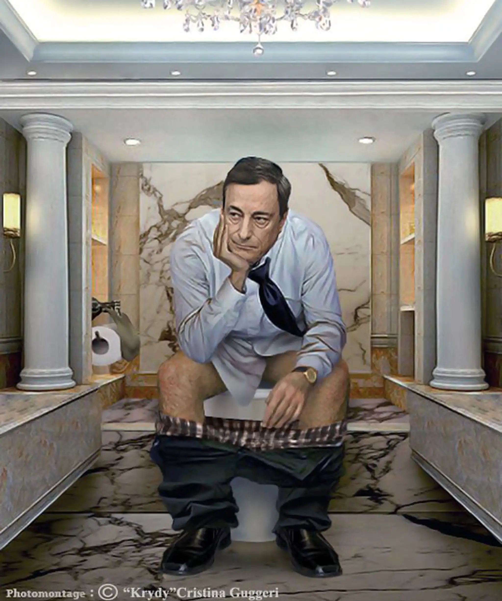 Guvernér ECB Mario Draghi
