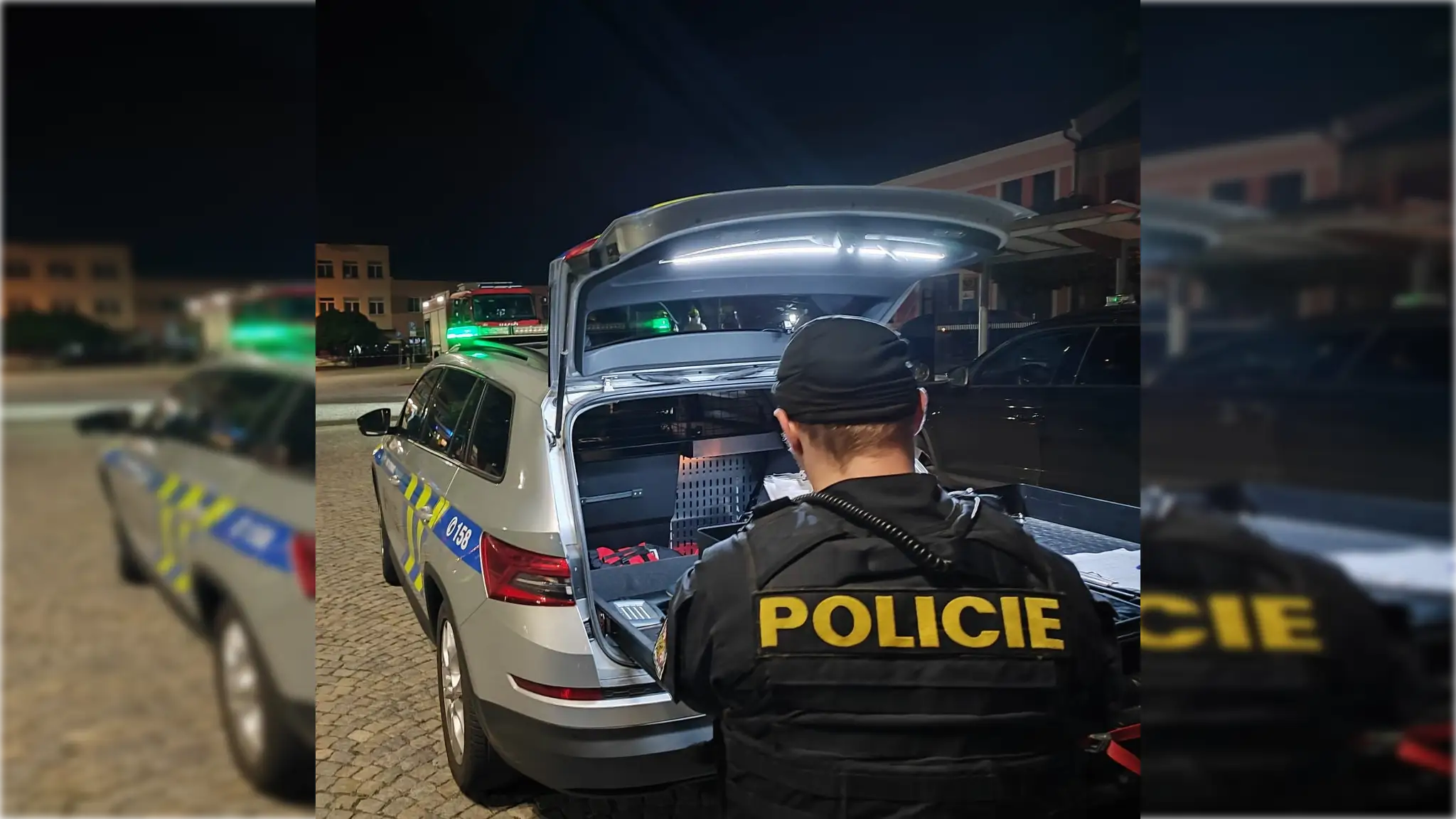 Polícia vyšetruje vraždu.