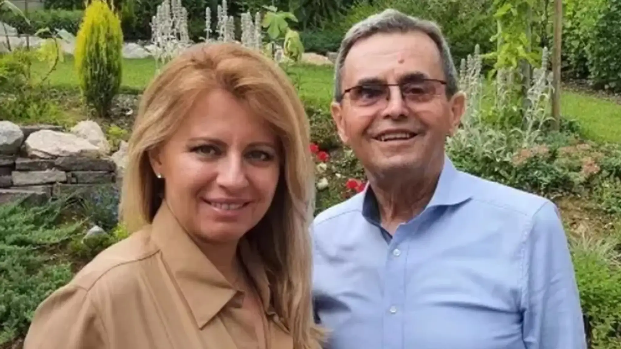 Zuzana Čaputová so svojím otcom.