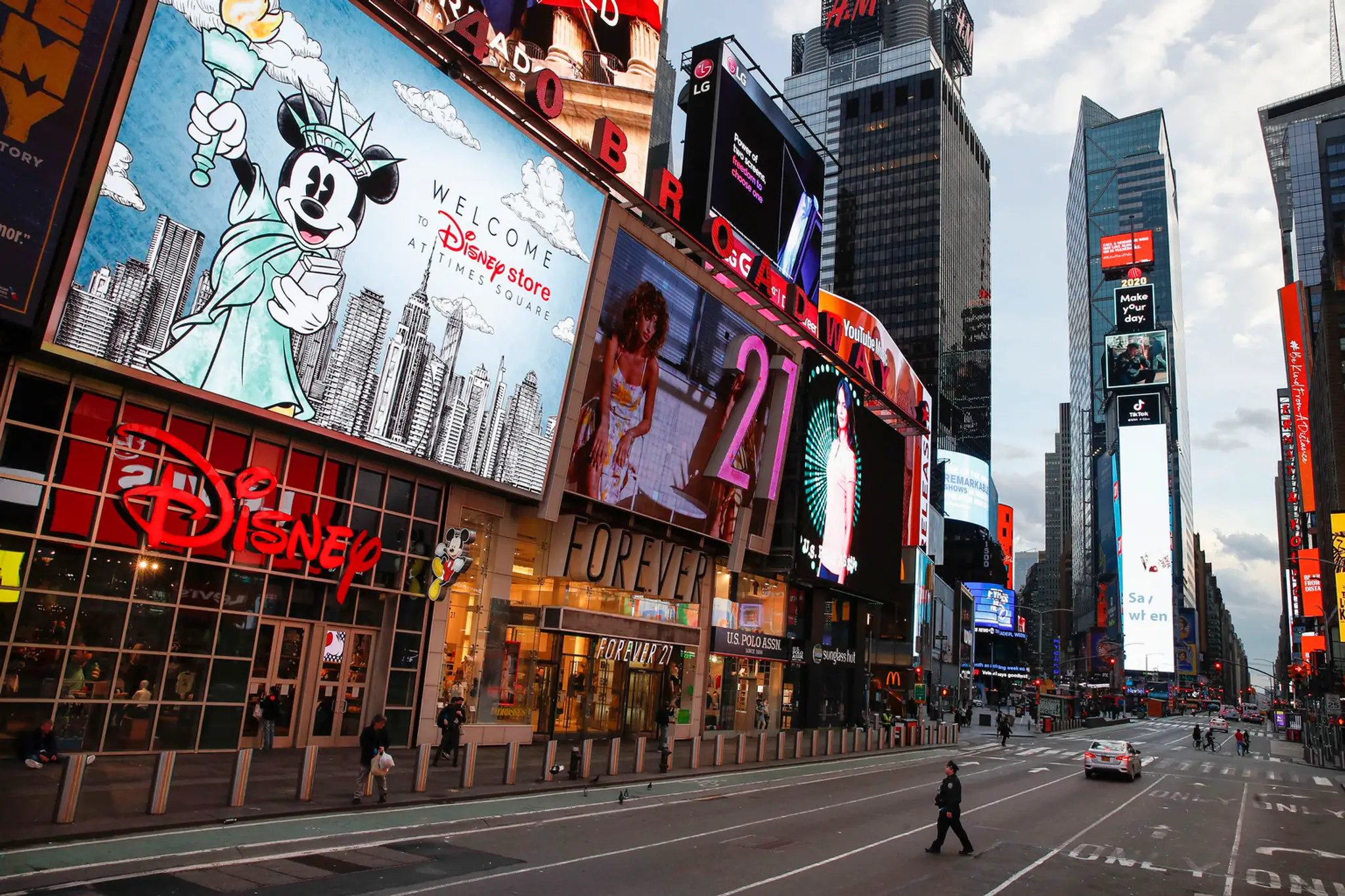 Vyľudnený New York