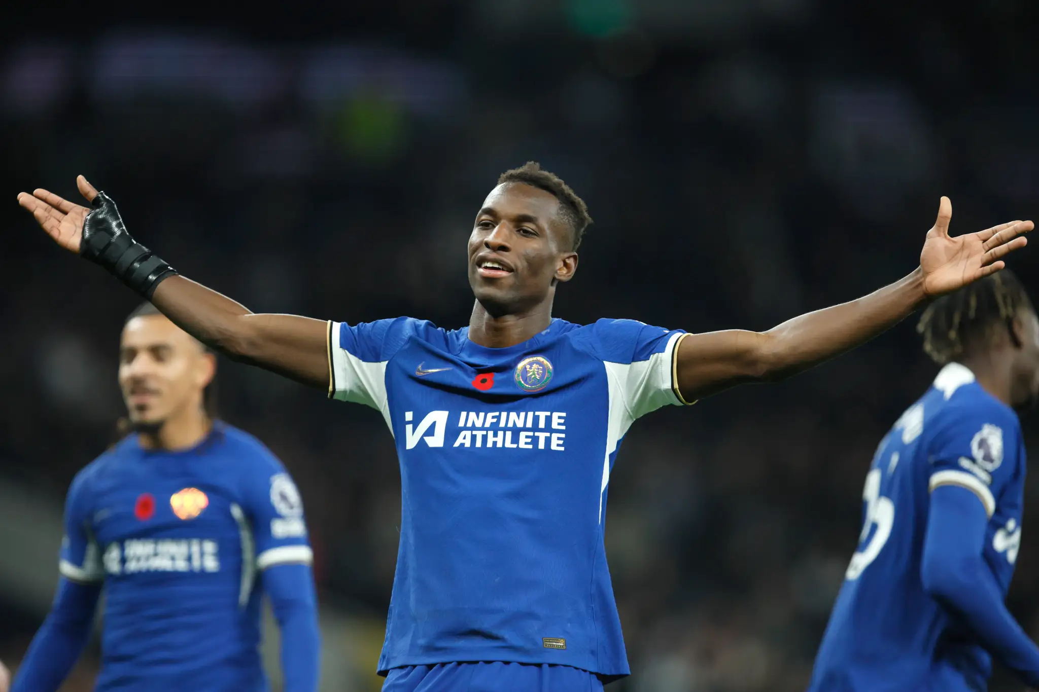 Útočník Chelsea Nicolas Jackson