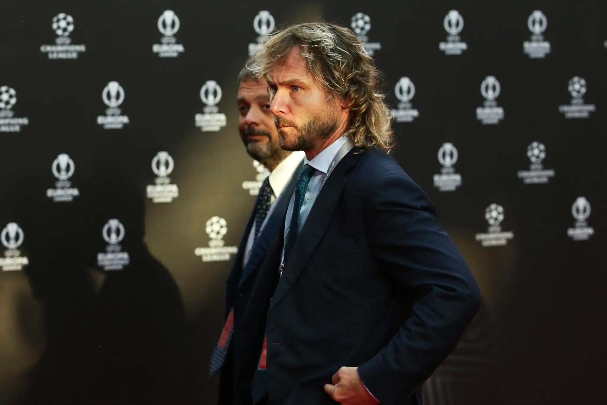 Viceprezident Juventusu Pavel Nedvěd pred žrebom skupinovej fázy LM.
