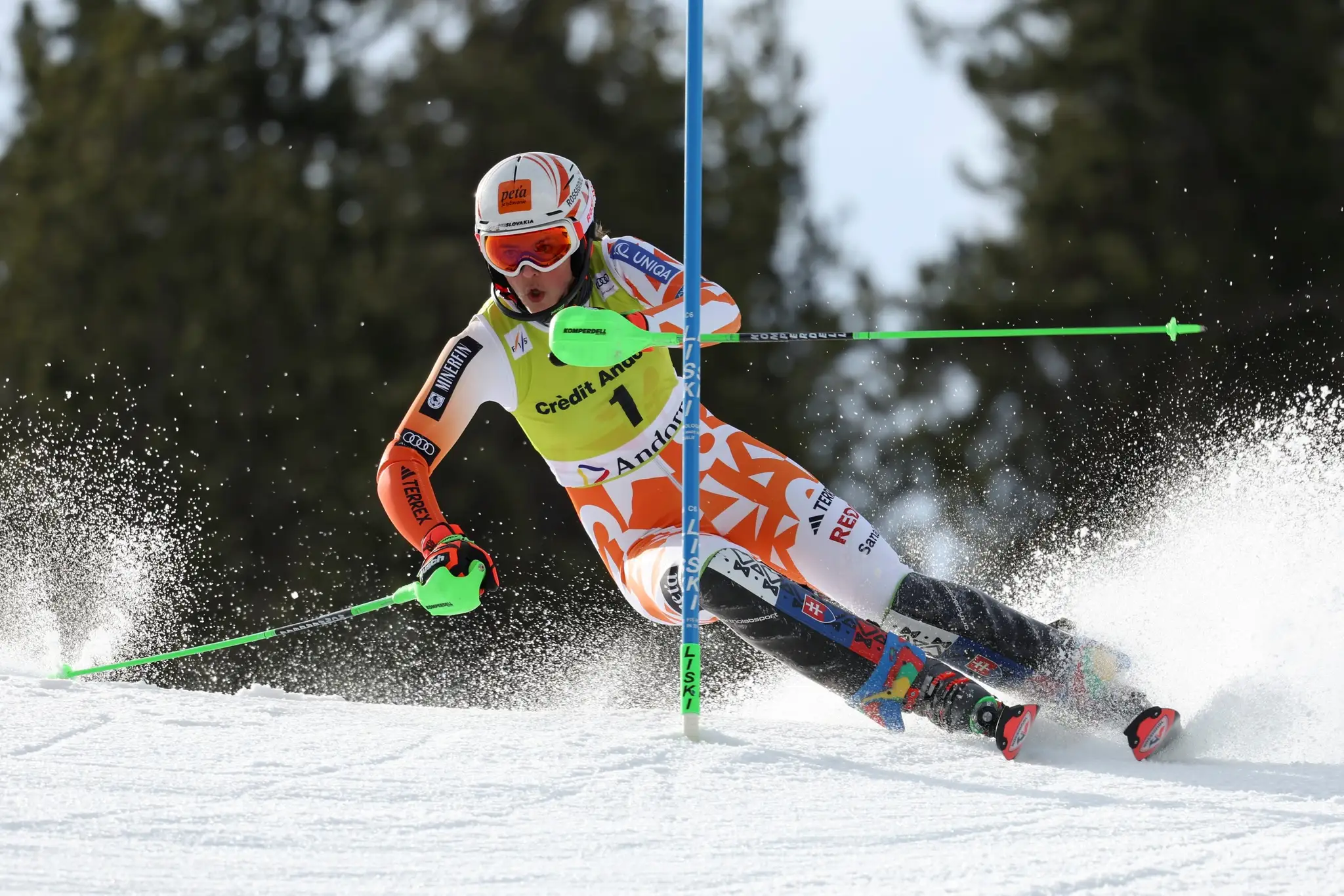 Petra Vlhová v Soldene.