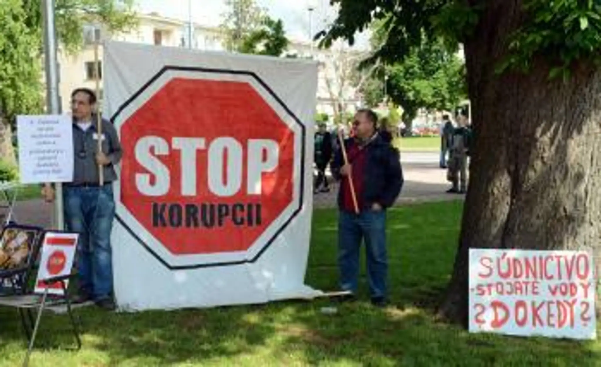 Protest v Sobranciach 