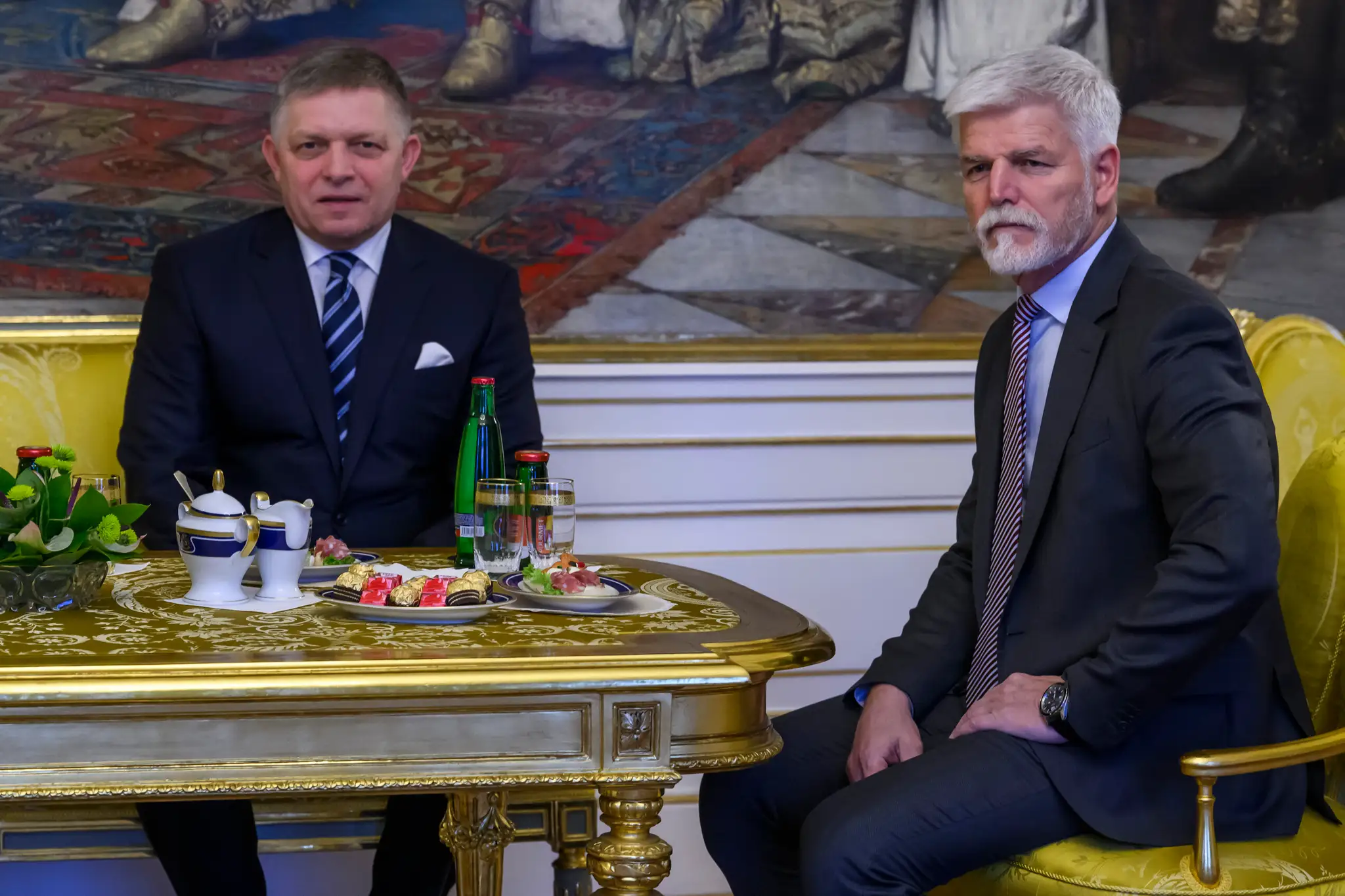 Robert Fico a Petr Pavel