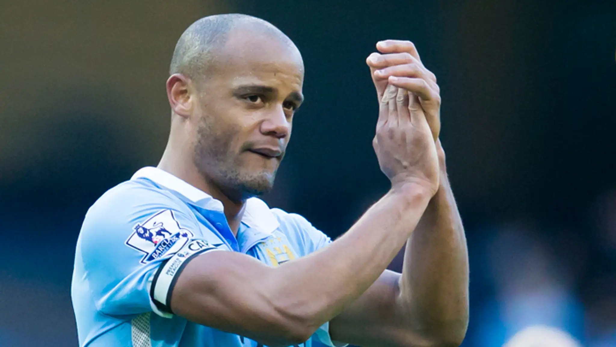 Kapitán Manchester City Vincent Kompany.