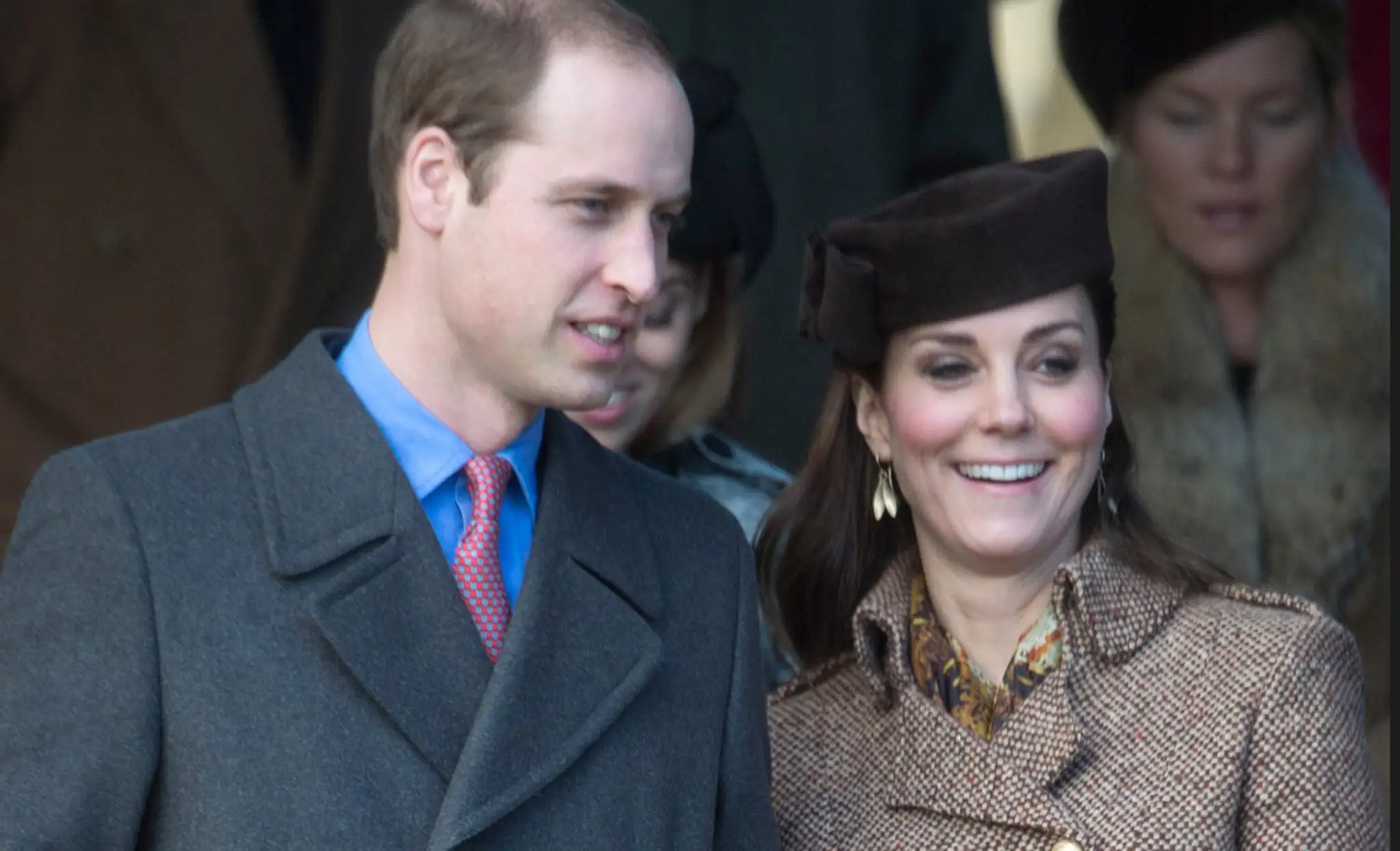 Kate a William na vianočnej bohoslužbe.