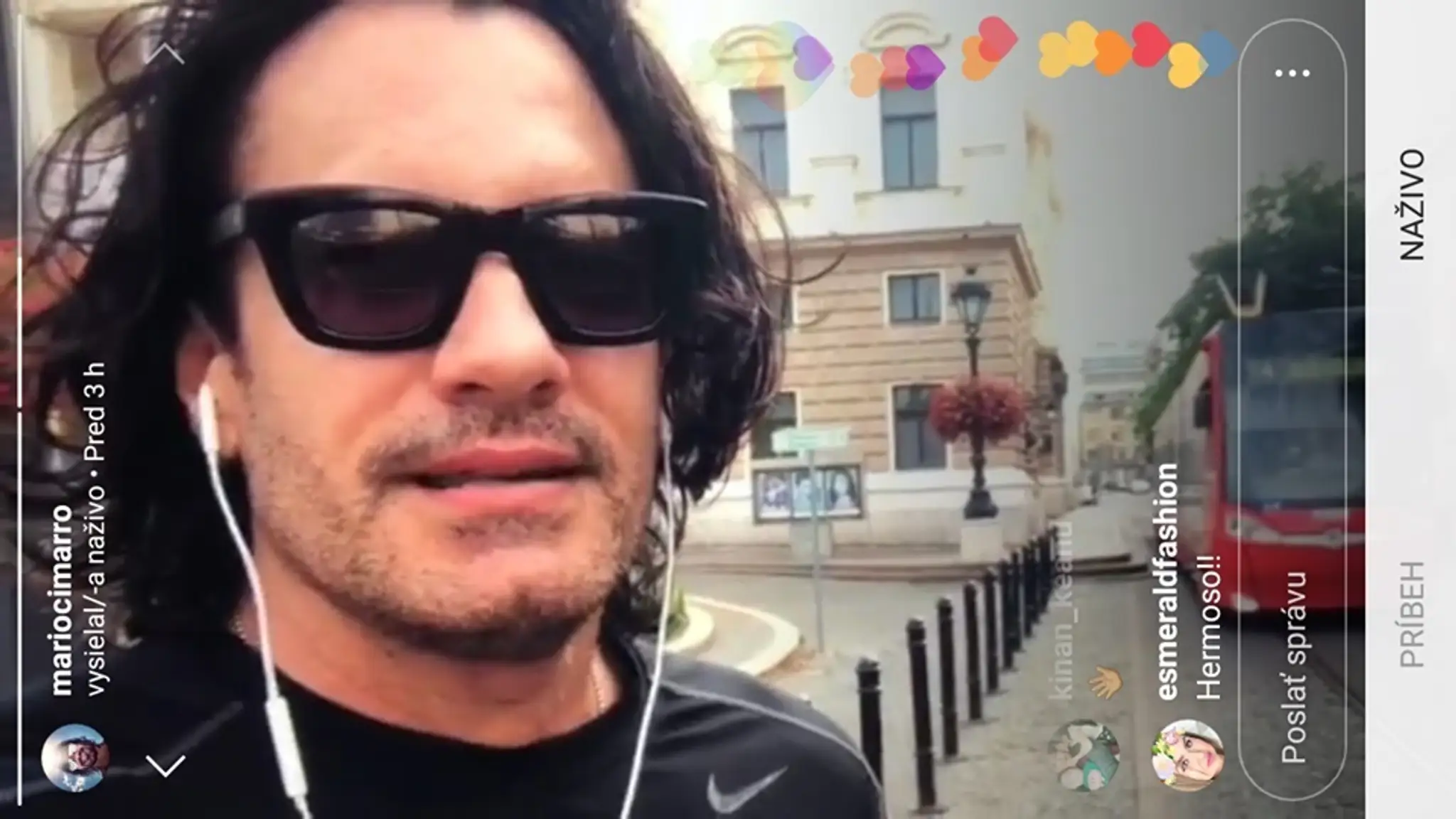 Mario Cimarro na Slovensku