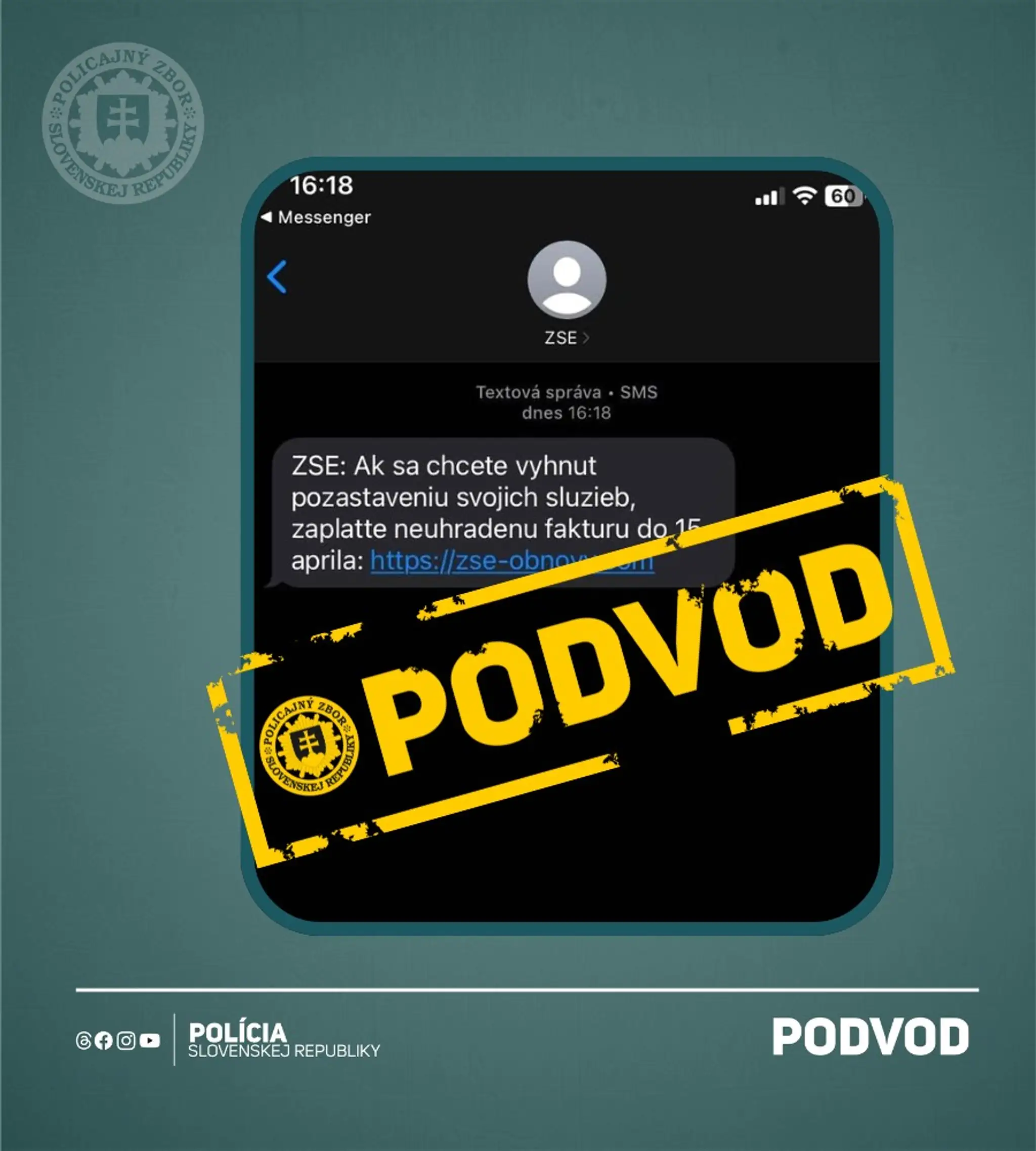 Nebezpečný podvod