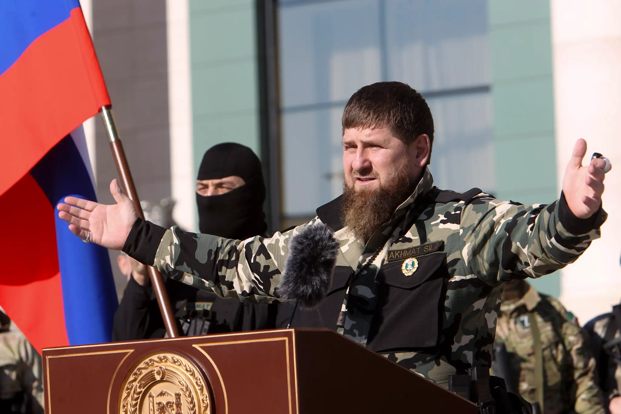 Čečenský prezident Ramzan Kadyrov.