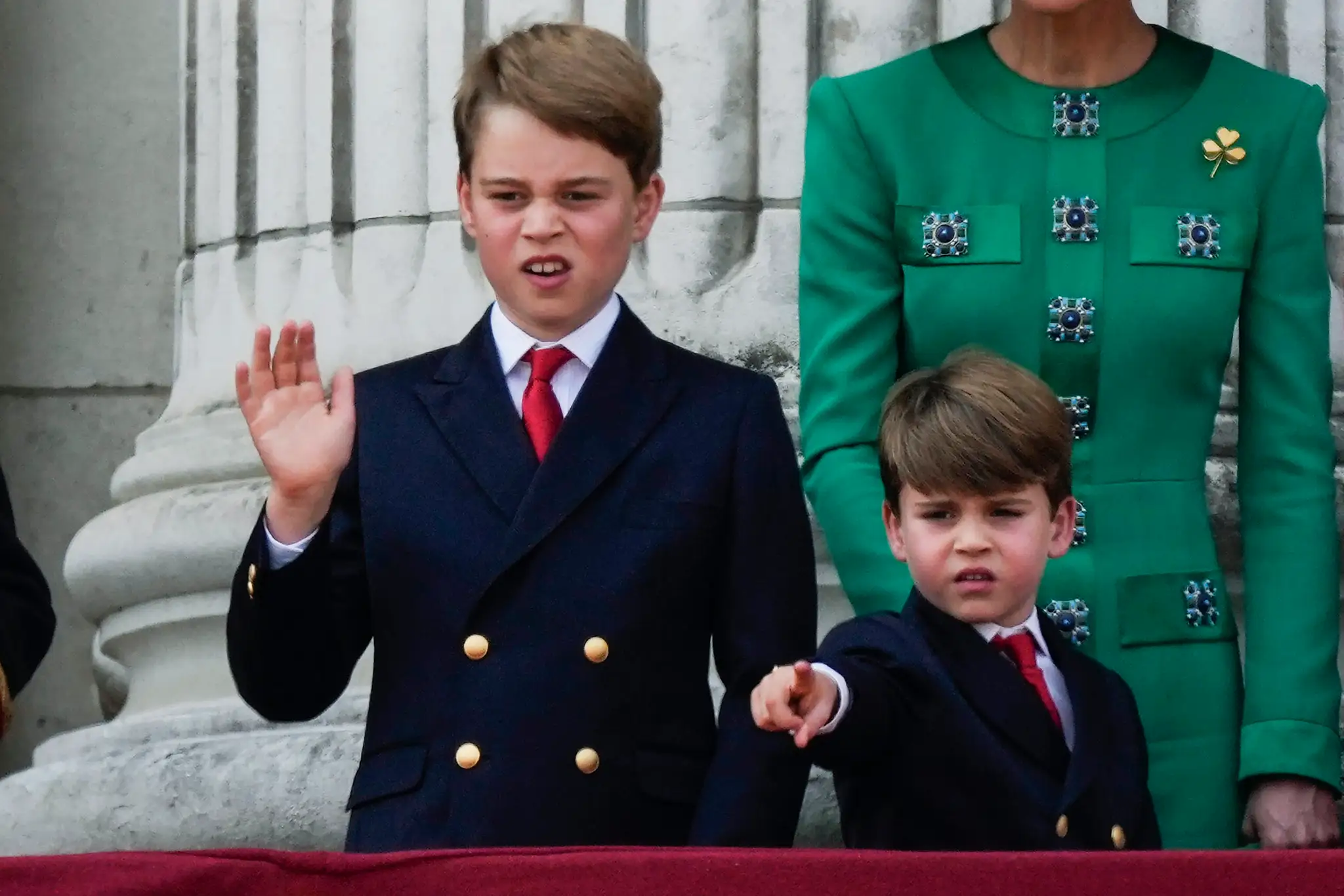 Rodina princa WIlliama a jeho manželky Kate. 