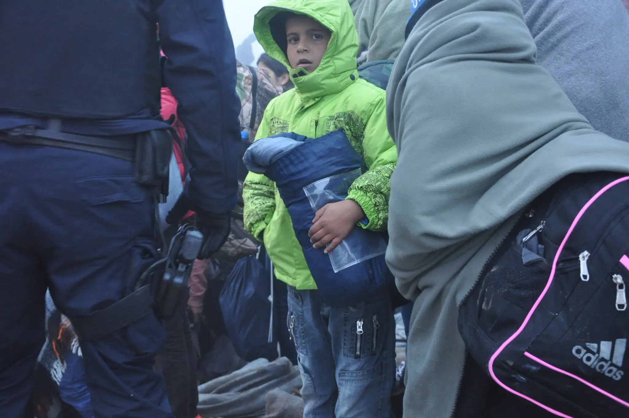 Migranti na srbsko-chorvátskych hraniciach