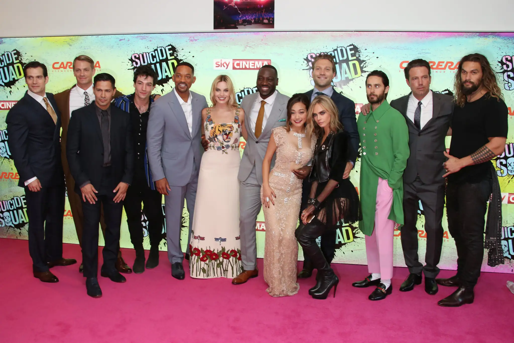 Londýnska premiéra Suicide Squad