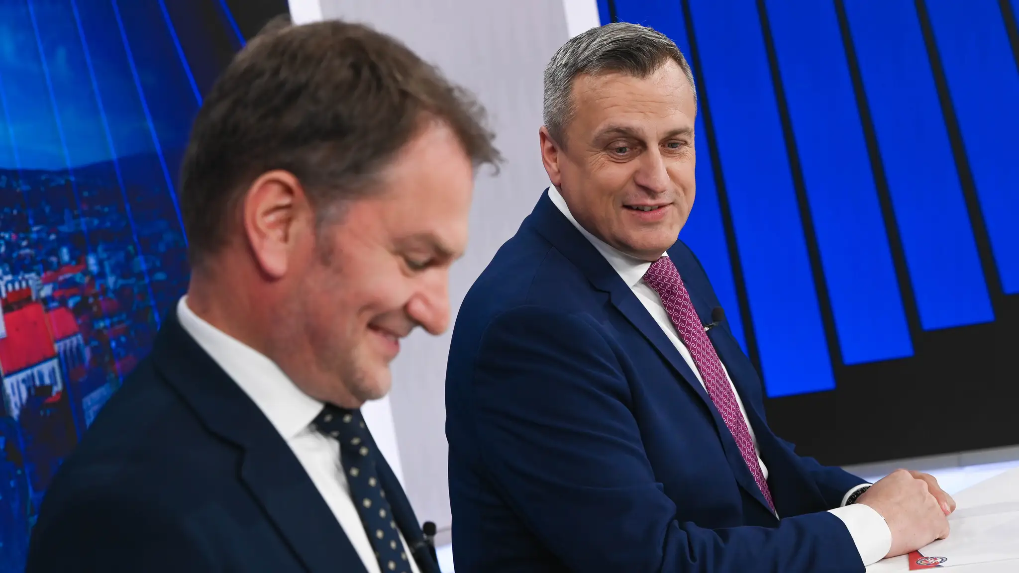 Igor Matovič a Andrej Danko v relácii Na telo.