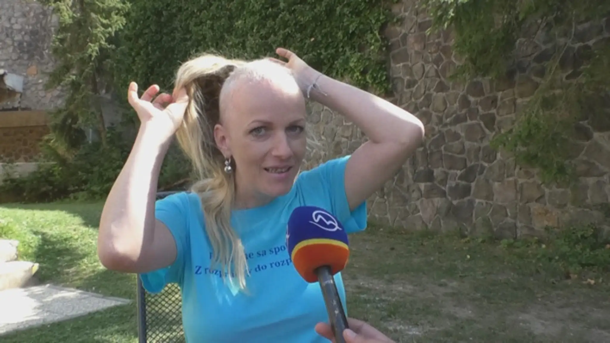 Onkologická pacientka Andrea Dubajová.