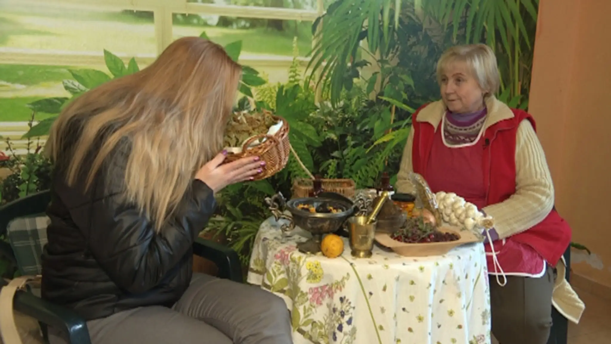 Bylinkárka Anna Kopáčová.
