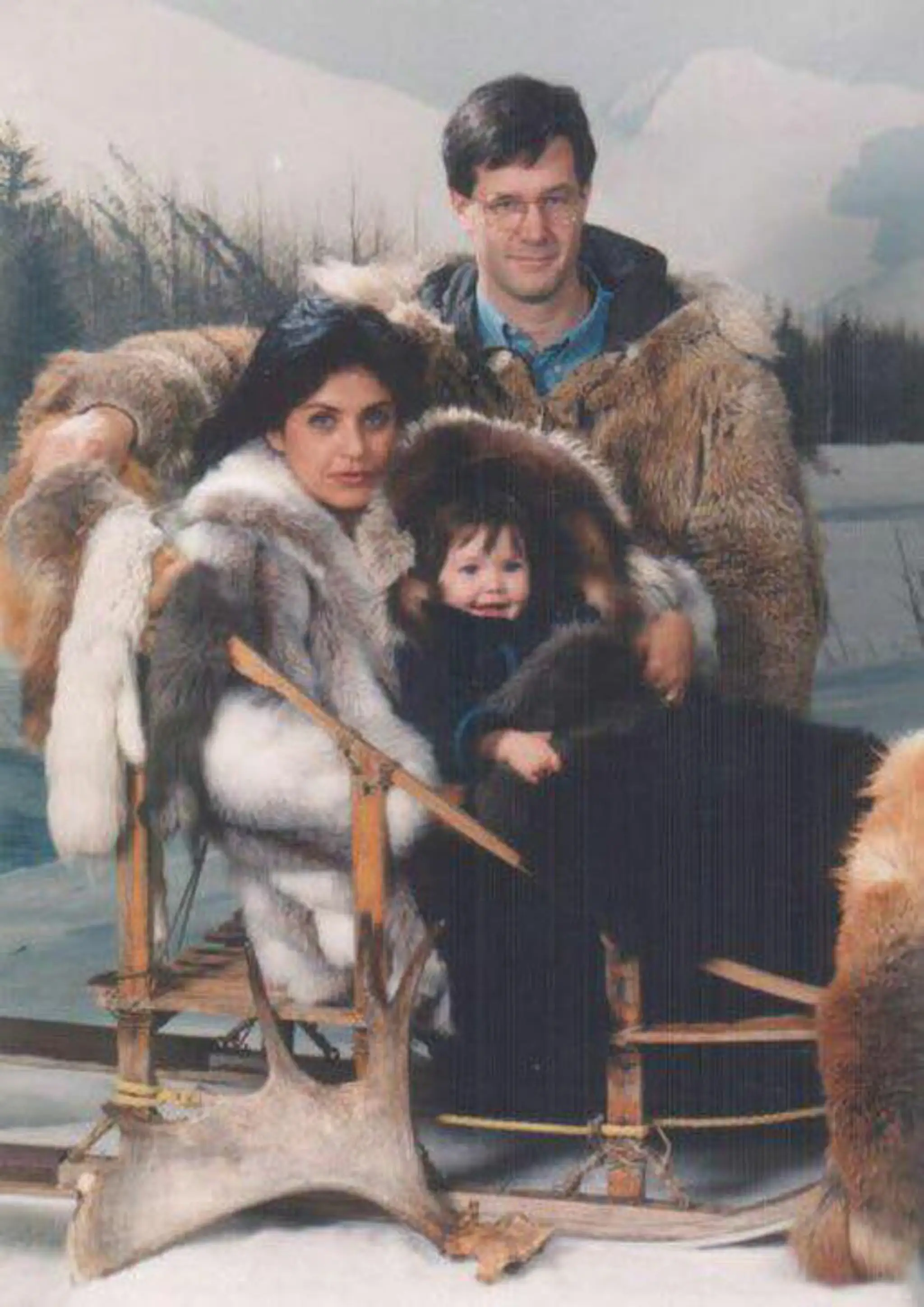 Celeste Buckingham s otcom Thomasom a mamou Zarin