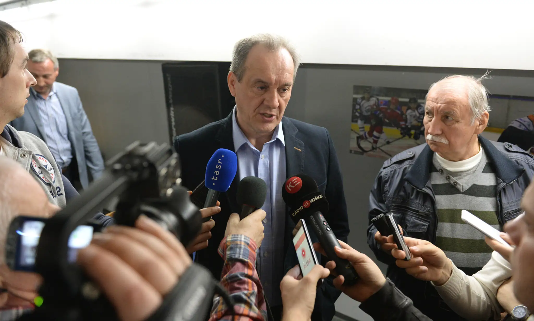 Na snímke nový tréner A-mužstva HC Košice na sezónu 20172018 Milan Jančuška.
