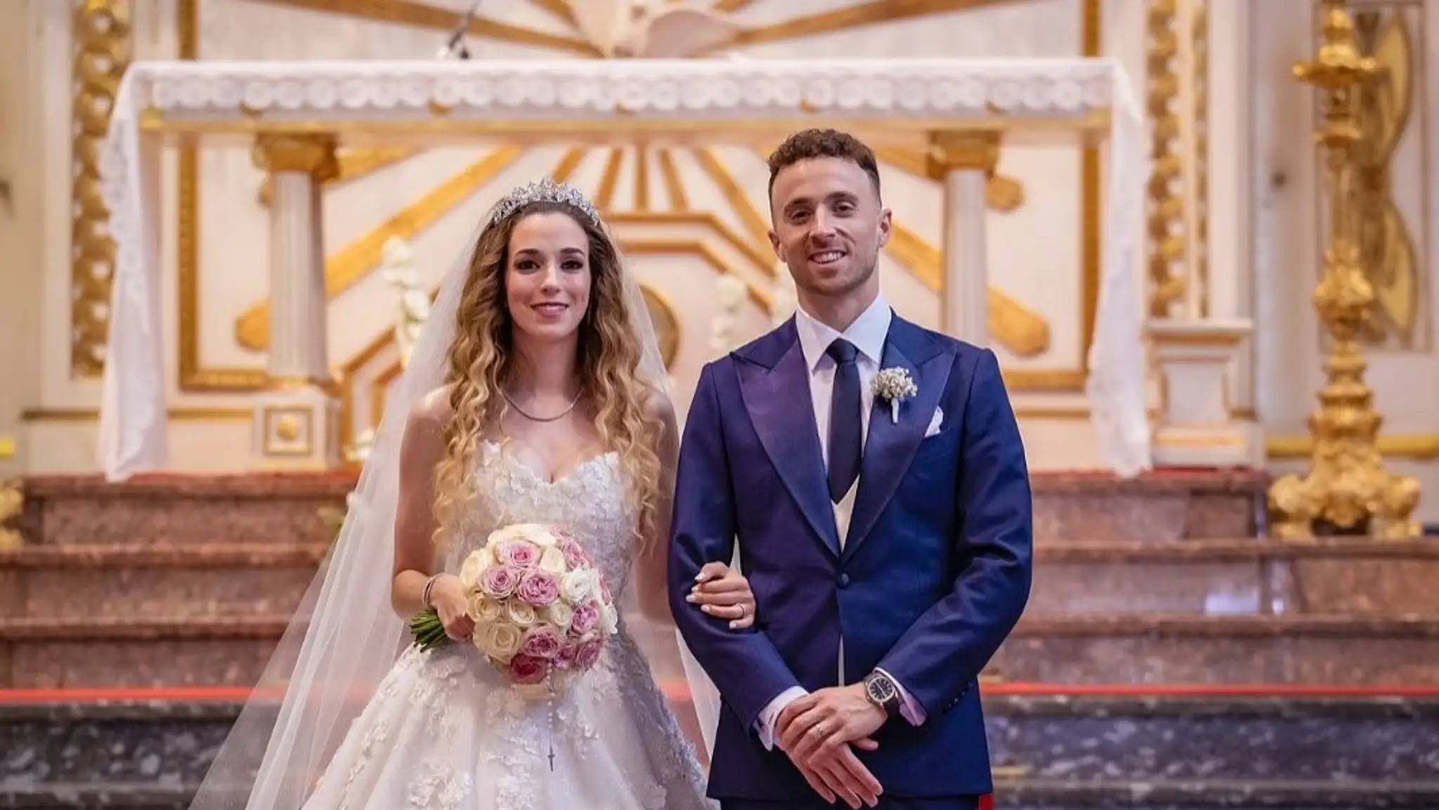 Diogo Jota s manželkou Rute