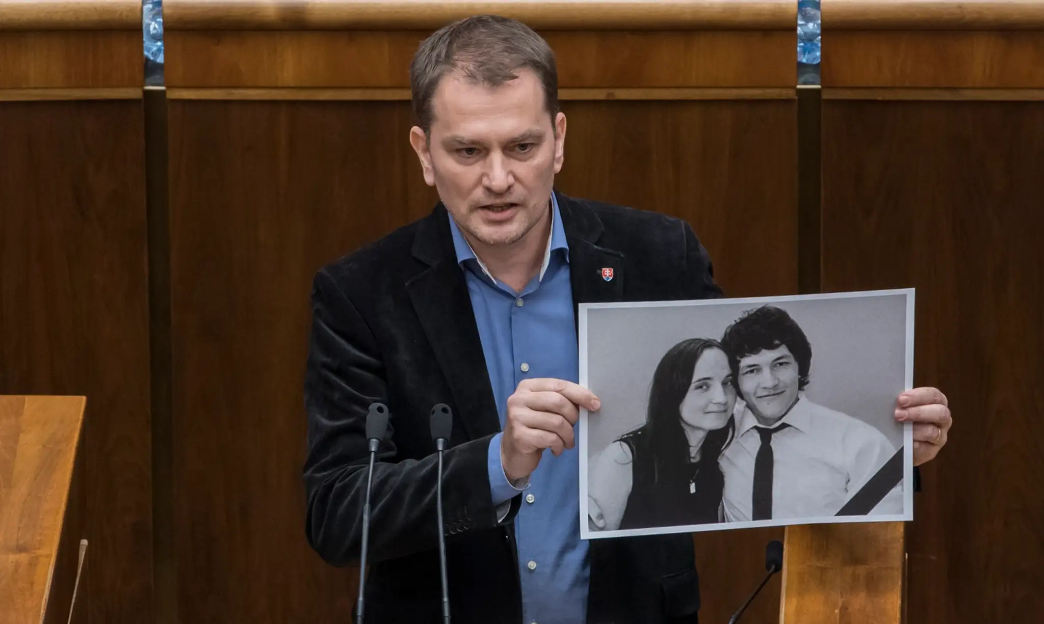 Na snímke poslanec NR SR Igor Matovič