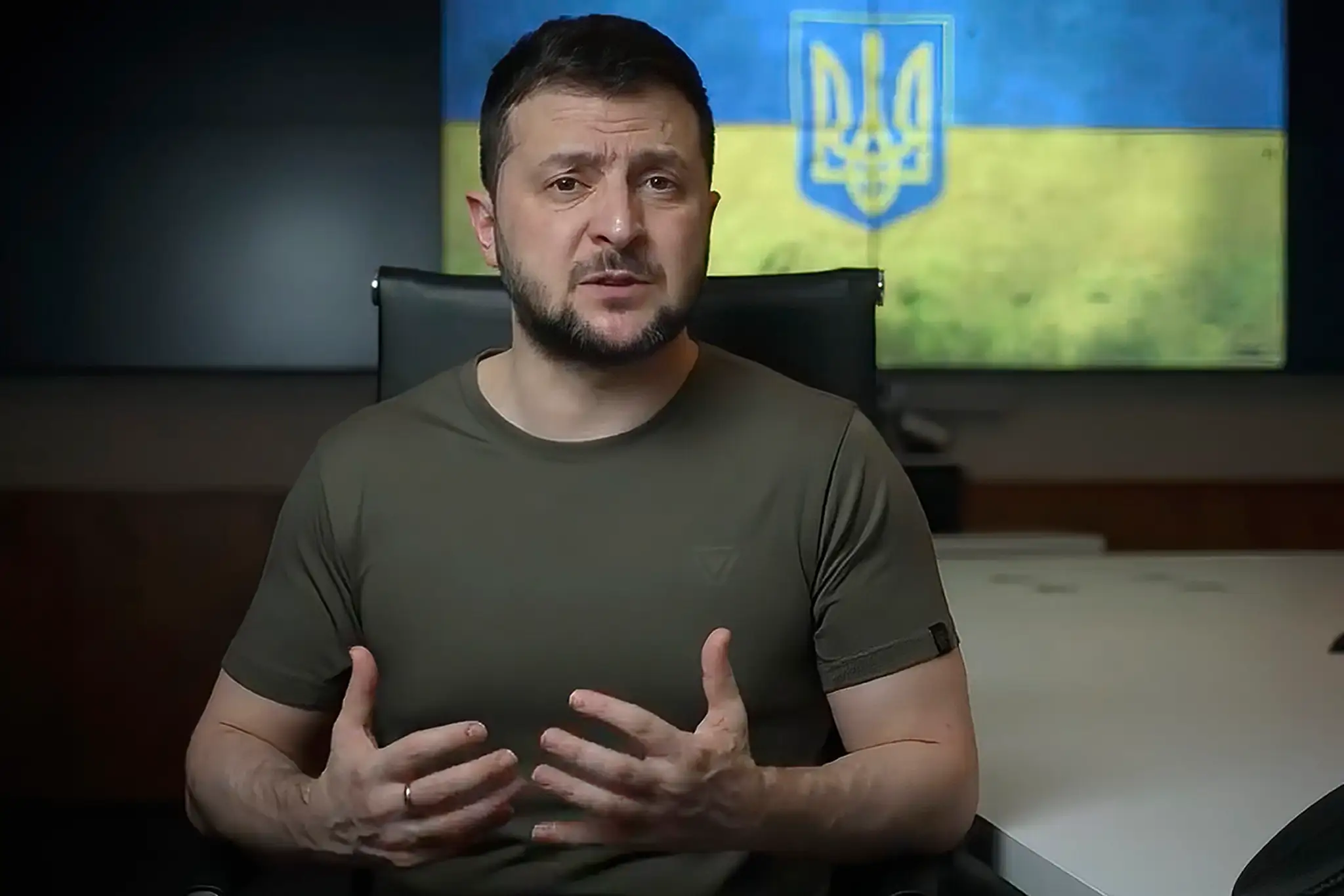 Ukrajinský prezident Volodymyr Zelenskyj