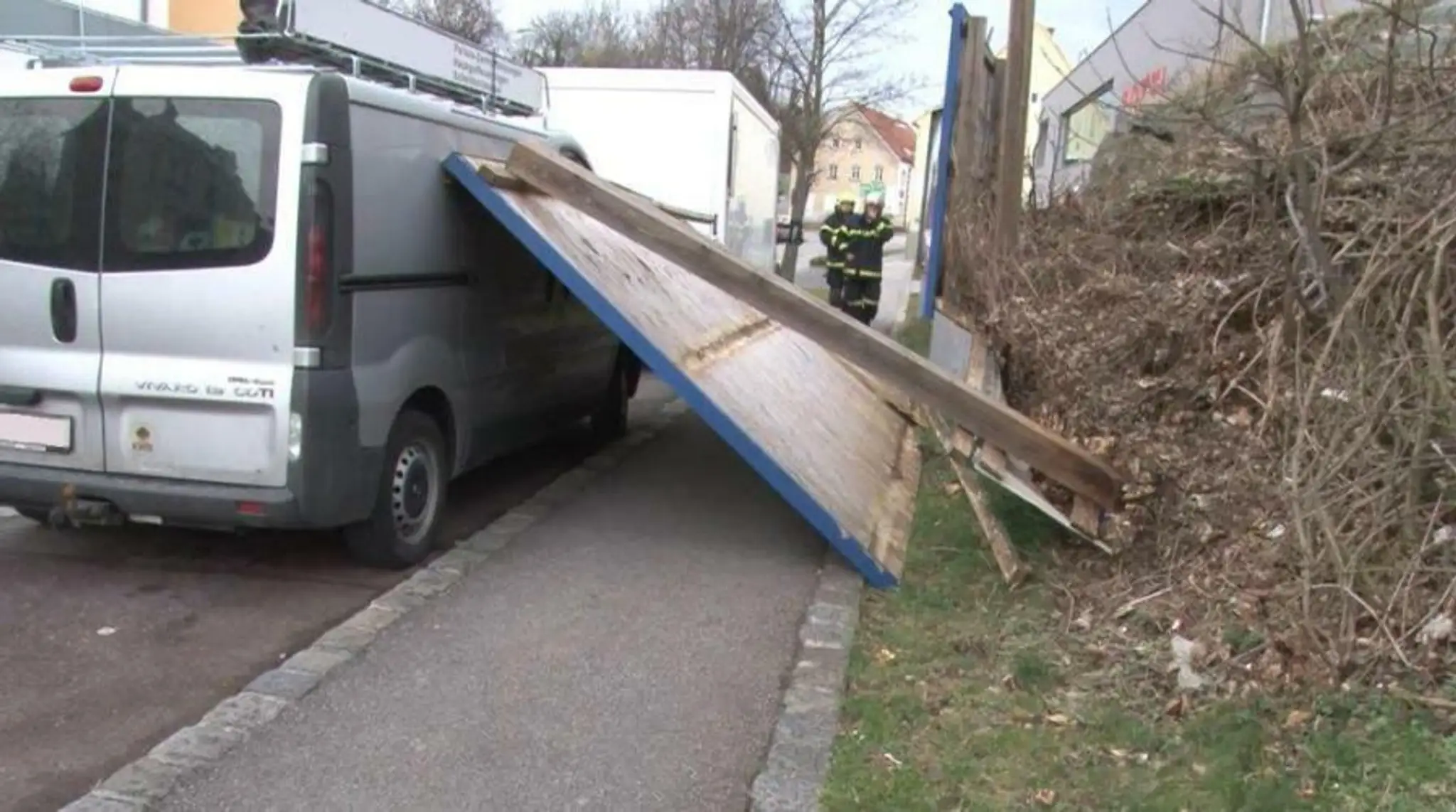 Škody po víchrici v Rakúsku