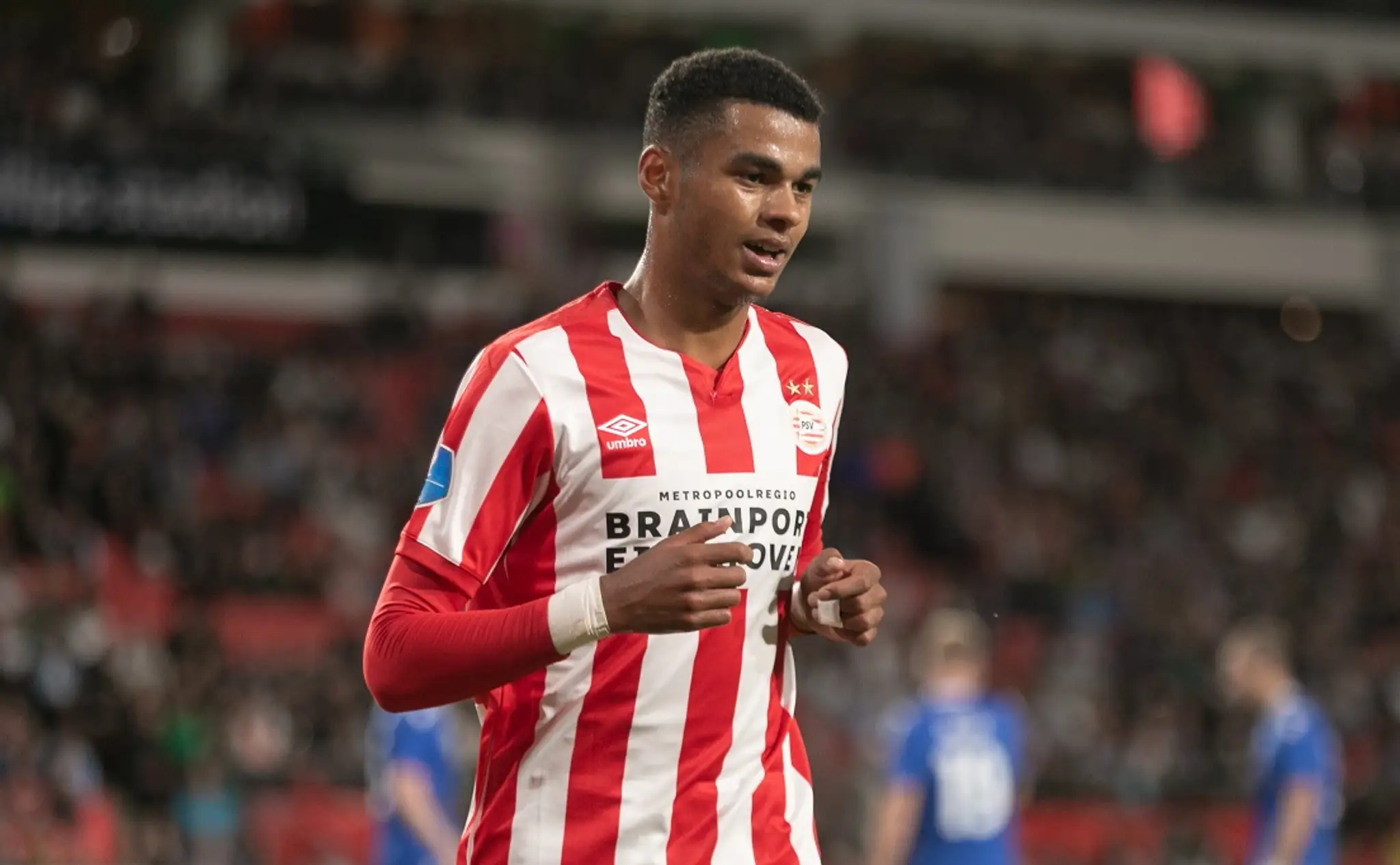 Útočník PSV Eindhoven Cody Gakpo.