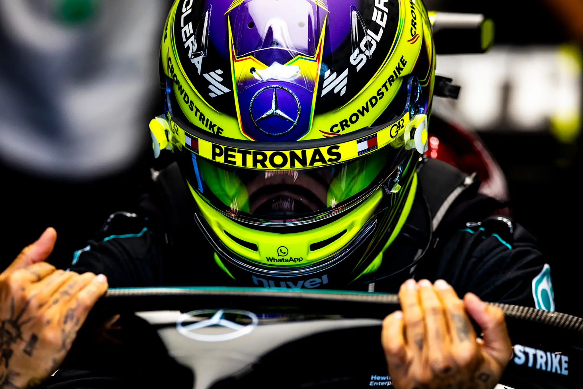 Lewis Hamilton.