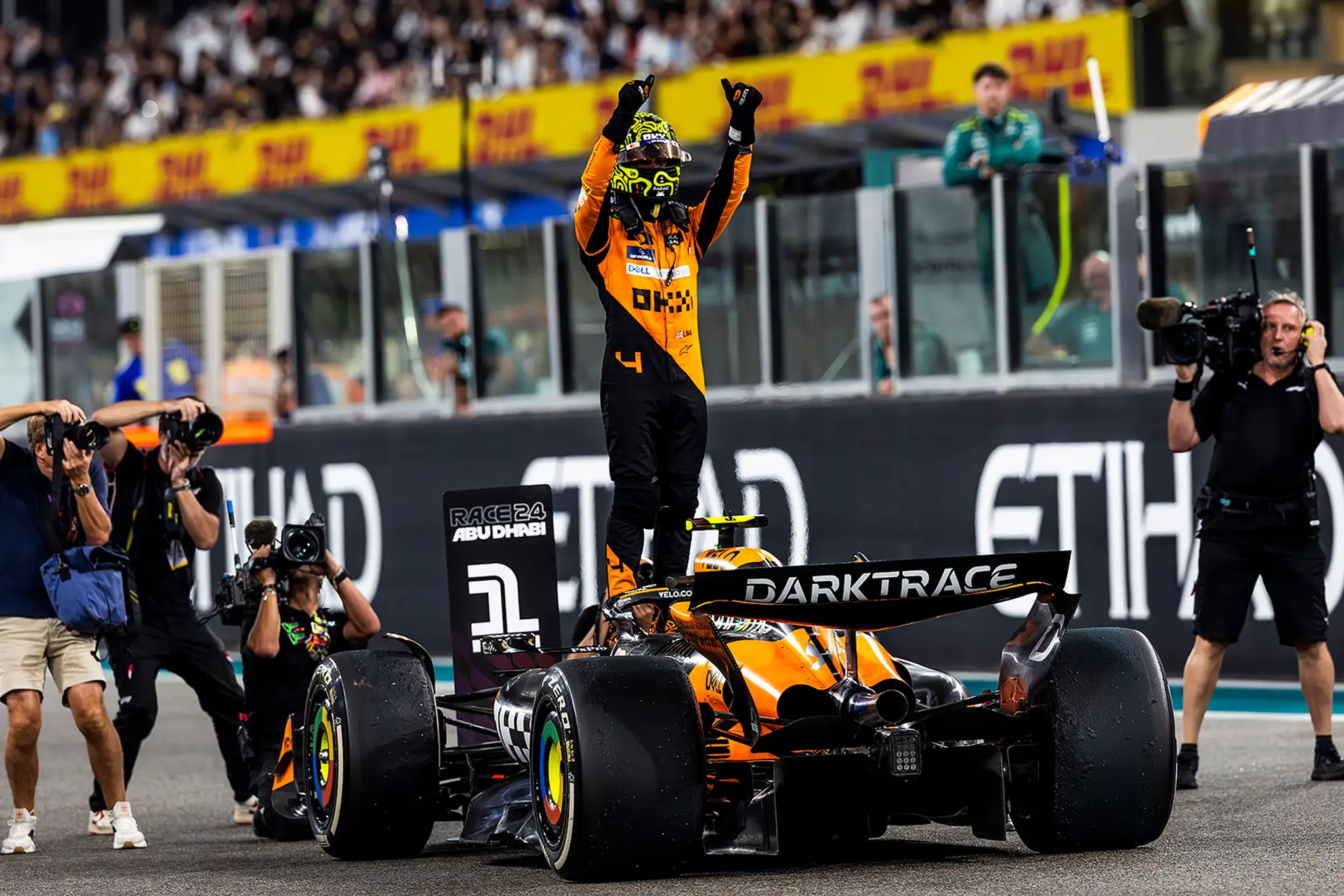 Posledné preteky sezóny ovládol Lando Norris na McLarene.