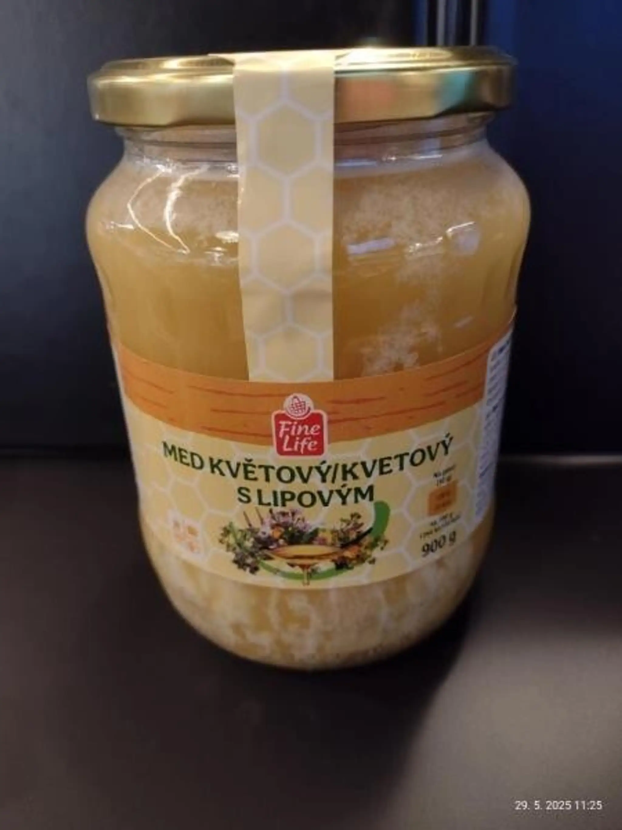Med kvetový kvetový s lipovým