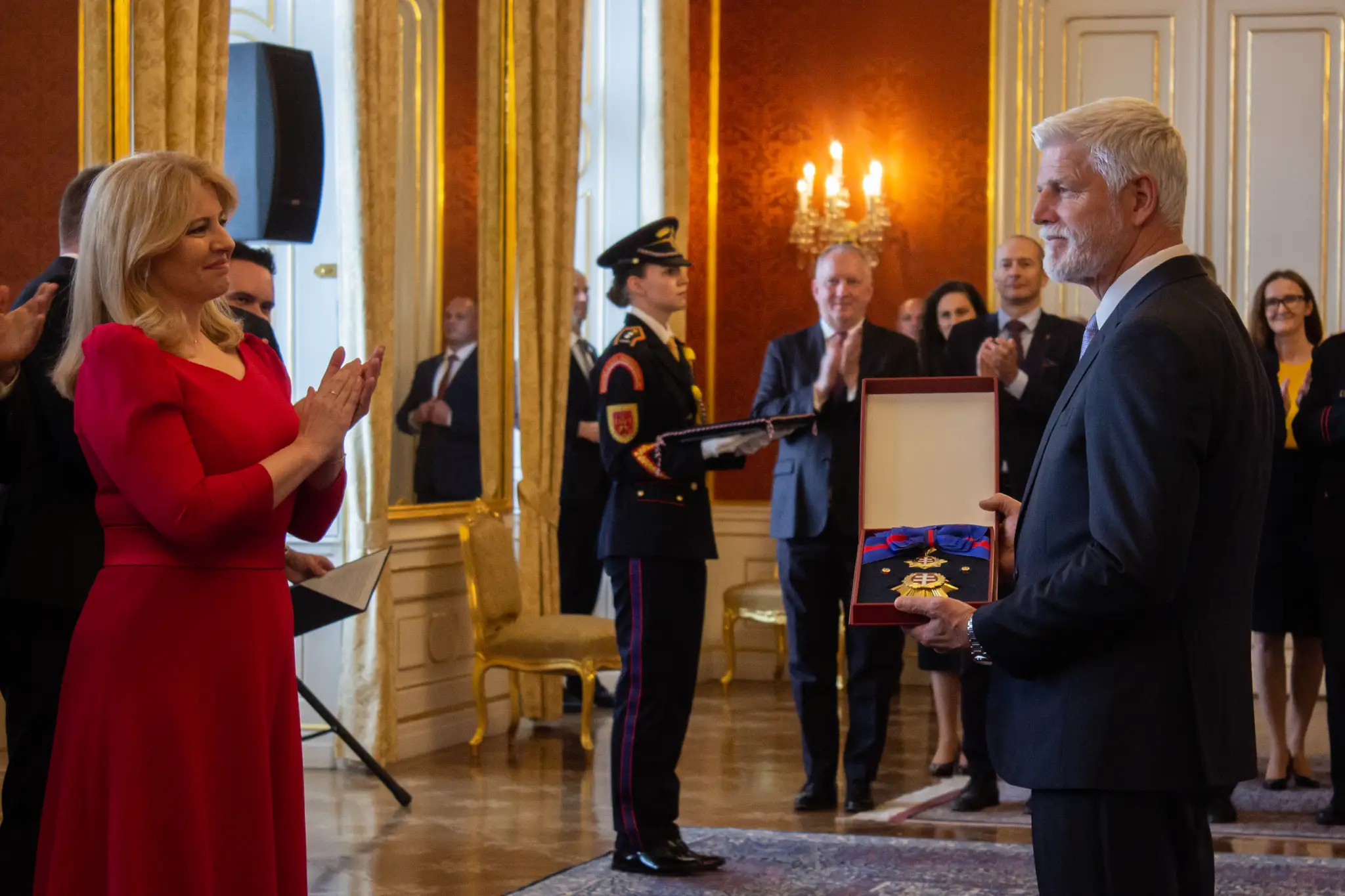 Z. Čaputová a P. Pavel