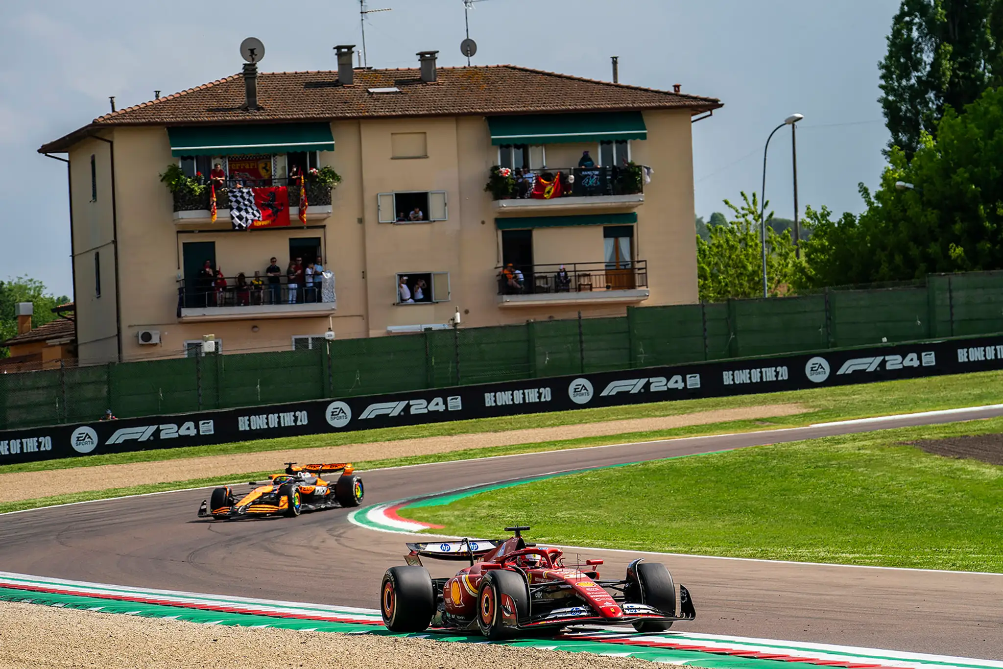 Charles Leclerc na Ferrari.