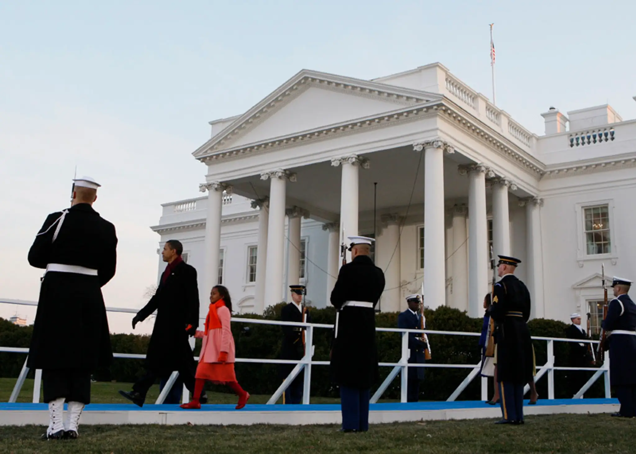 Obama a Biely dom