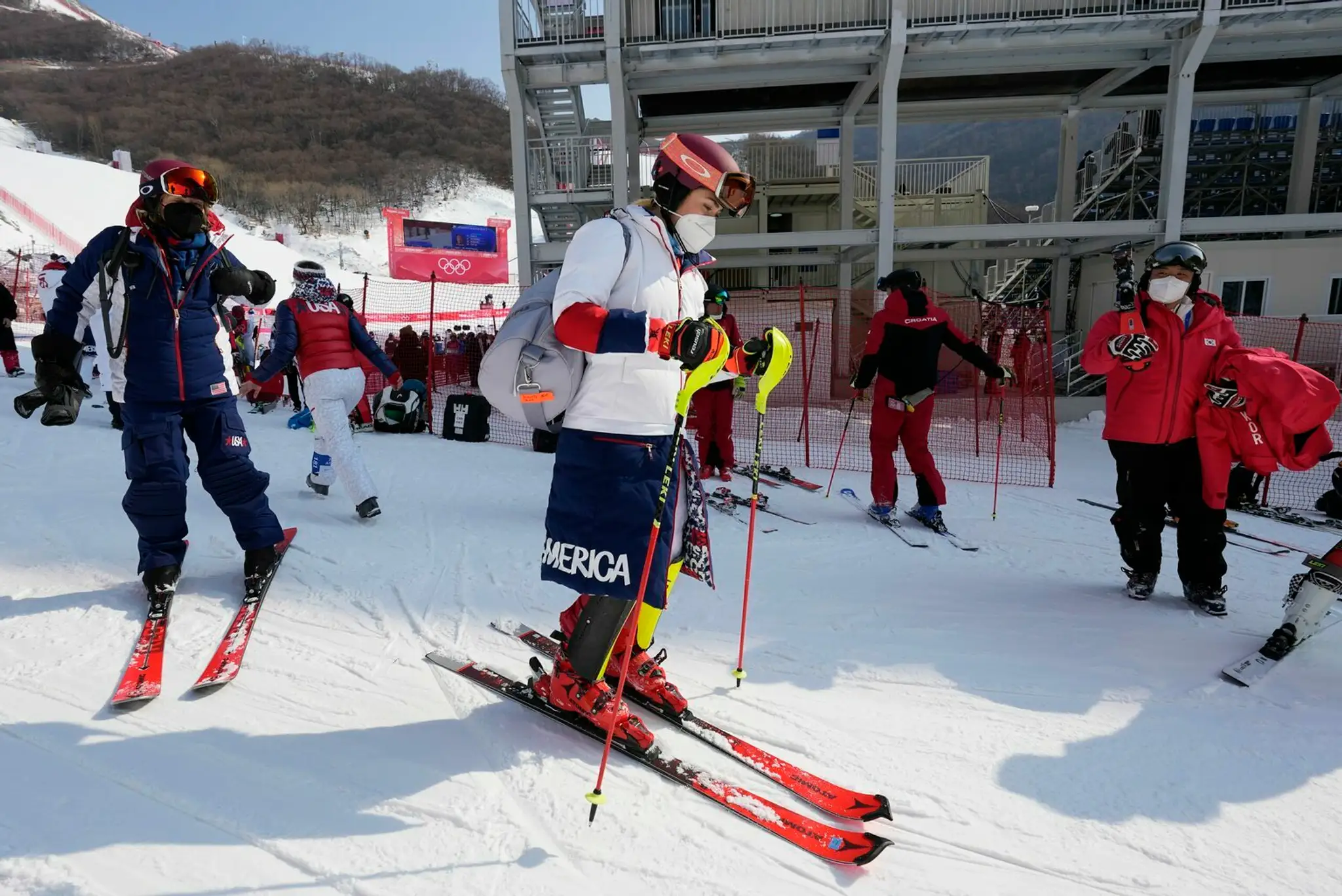 Mikaela Shiffrinová na ZOH 2022.