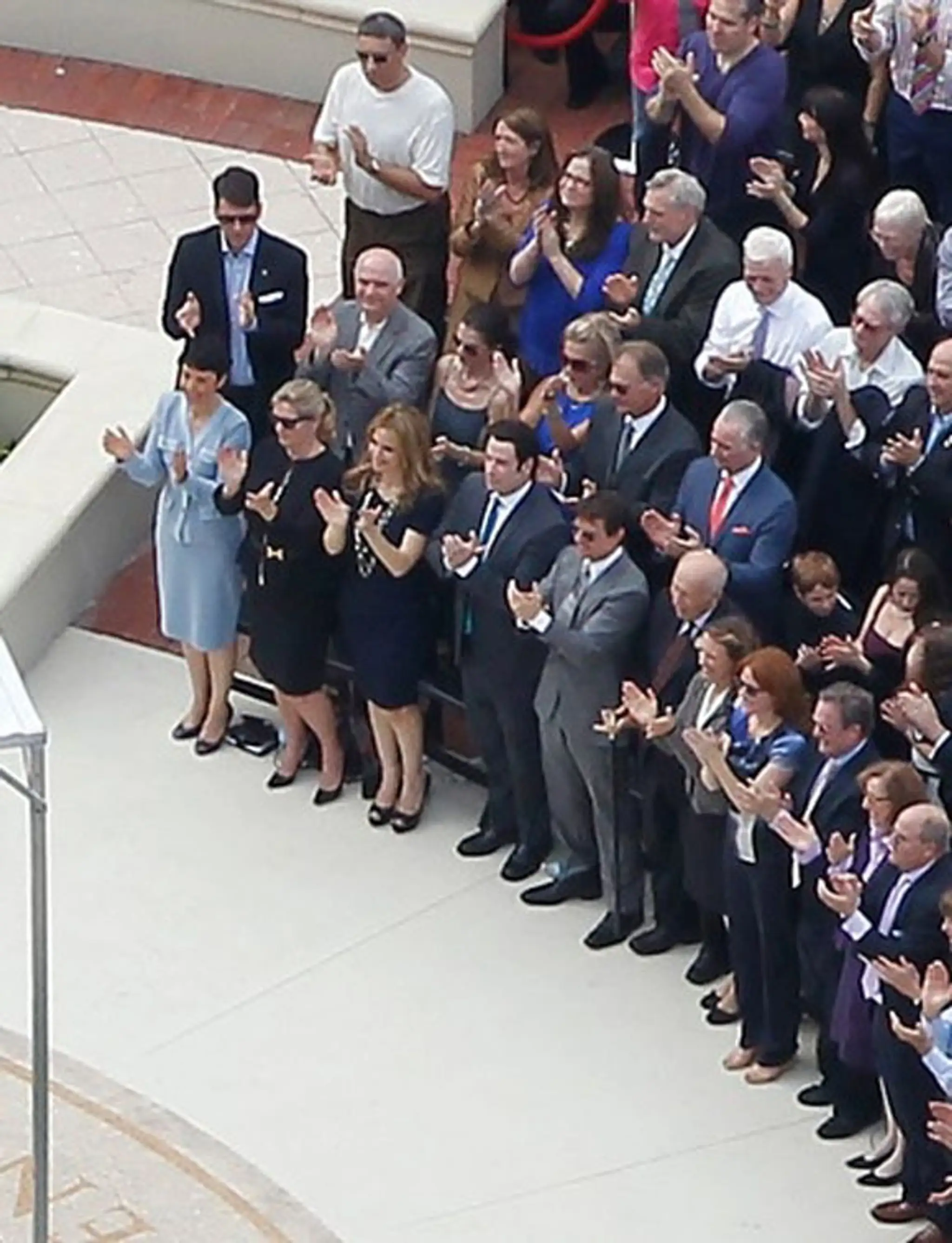 Otvorenie paláca scientológov na Floride
