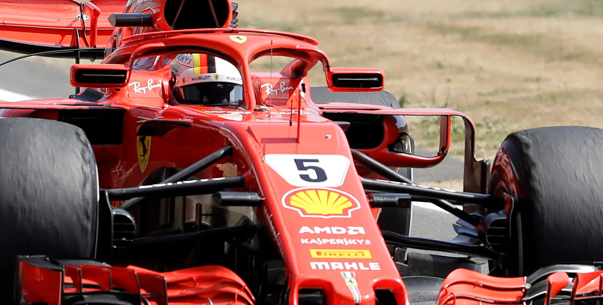Nemec Sebastian Vettel na VC Veľkej Británie.