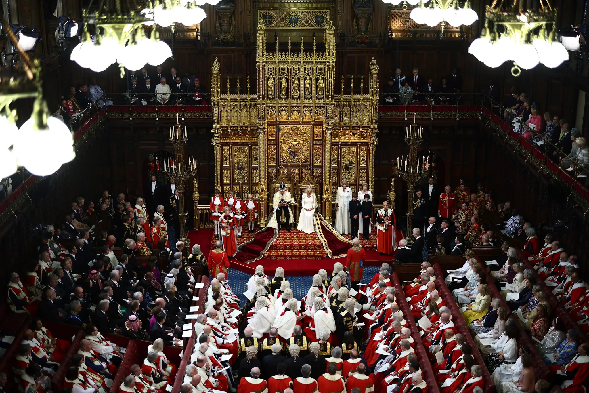 Kráľ Karol III. a kráľovná Kamila