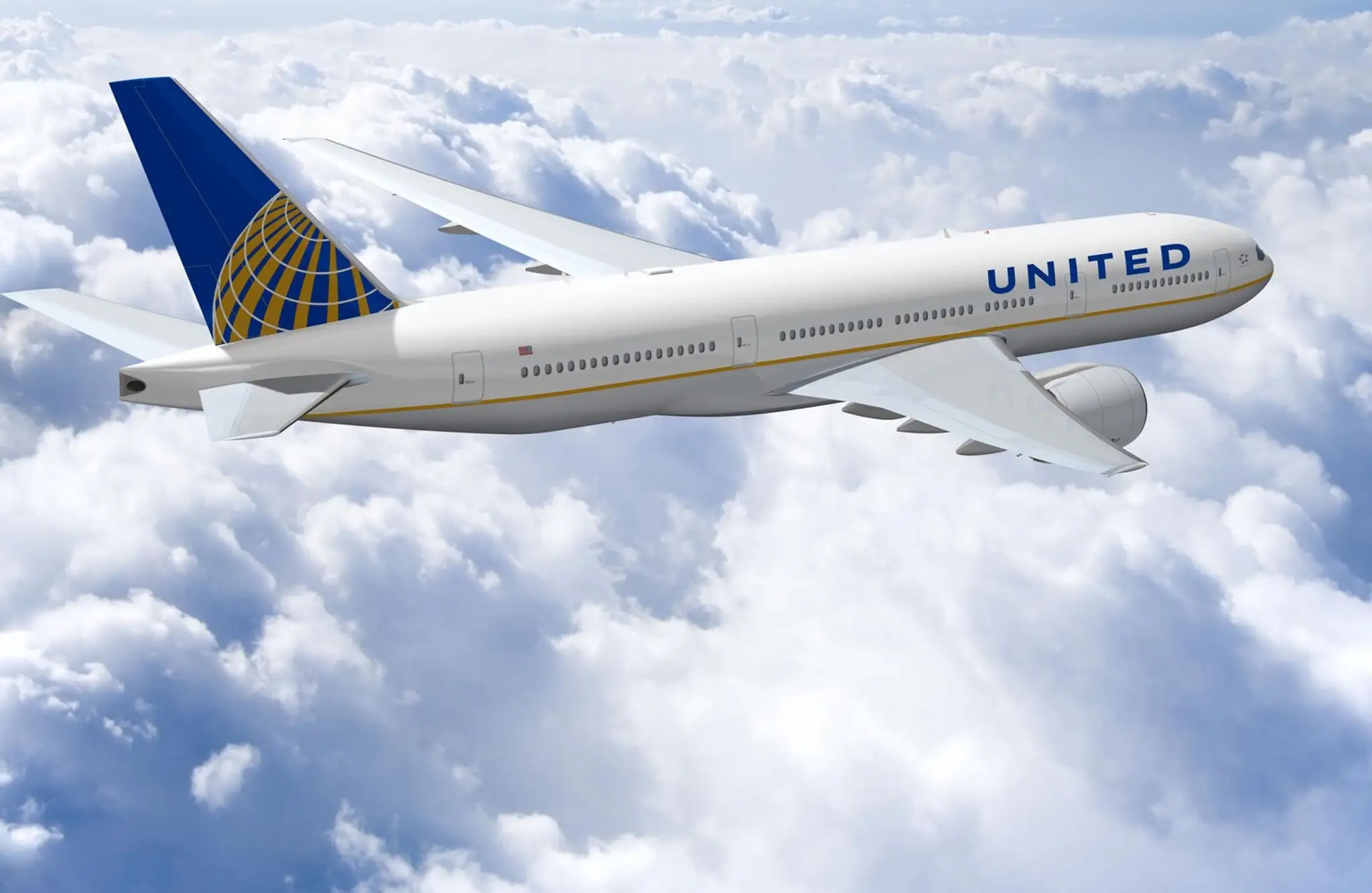 Lietadlo United Airlines.