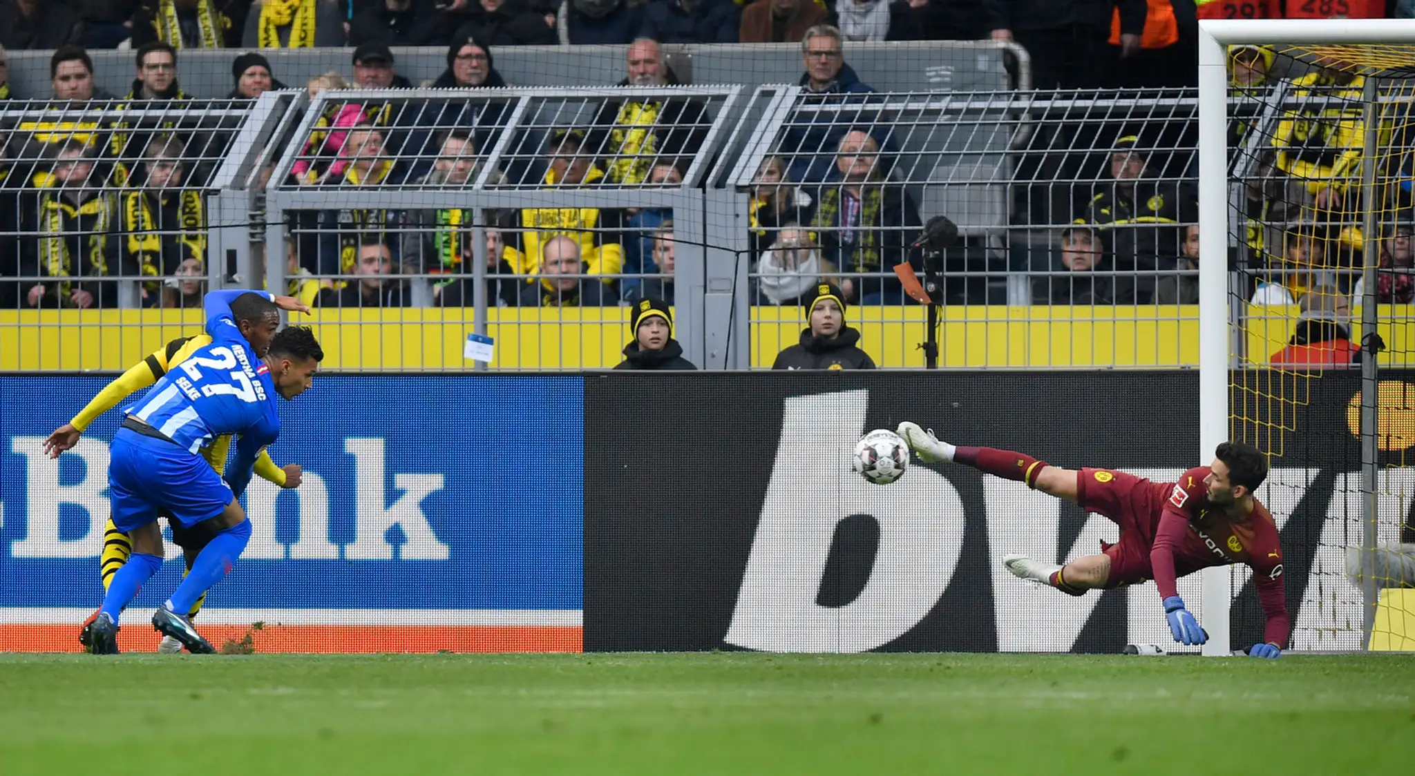 Borussia Dortmund a Hertha BSC Berlin 