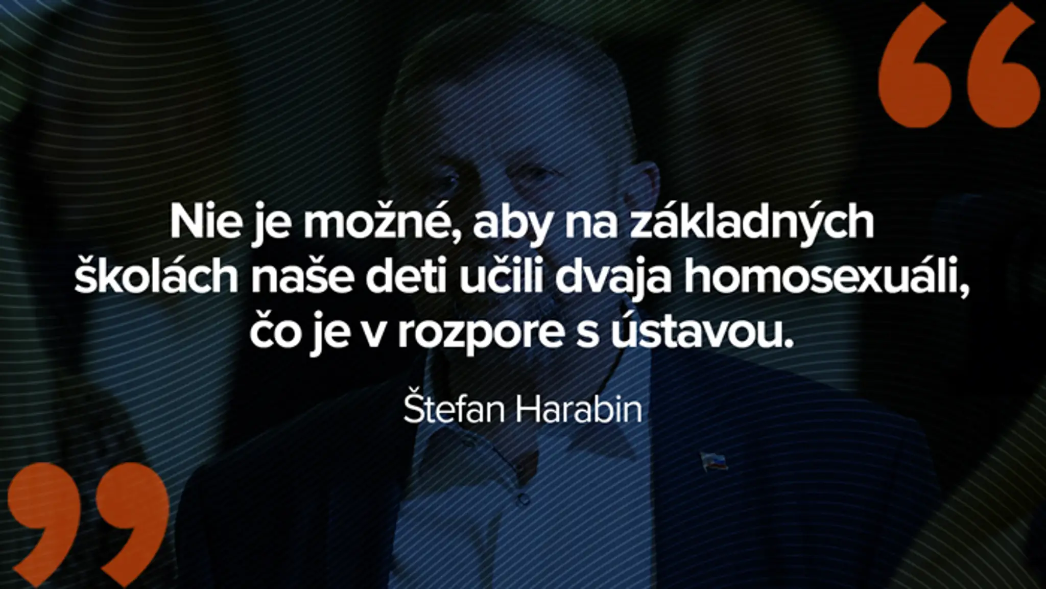 Výrok trnavského arcibiskupa Jána Oroscha.