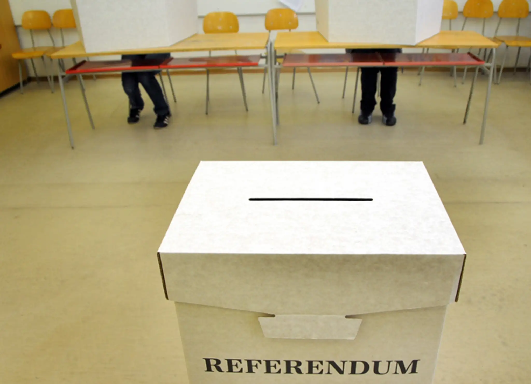 Referendum - ilustračná snímka.