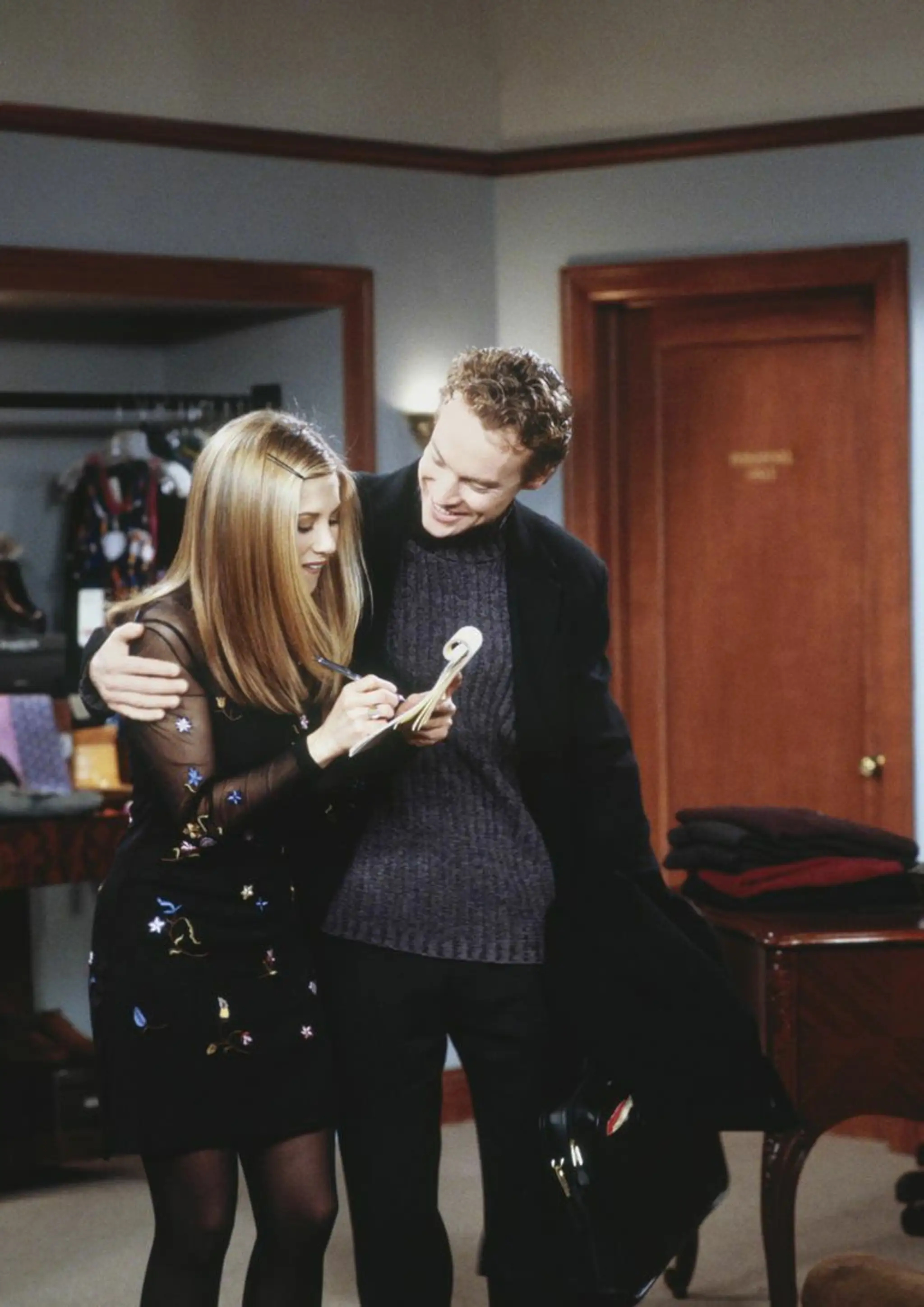 Jennifer a Tate ako Rachel a Joshua v Priateľoch