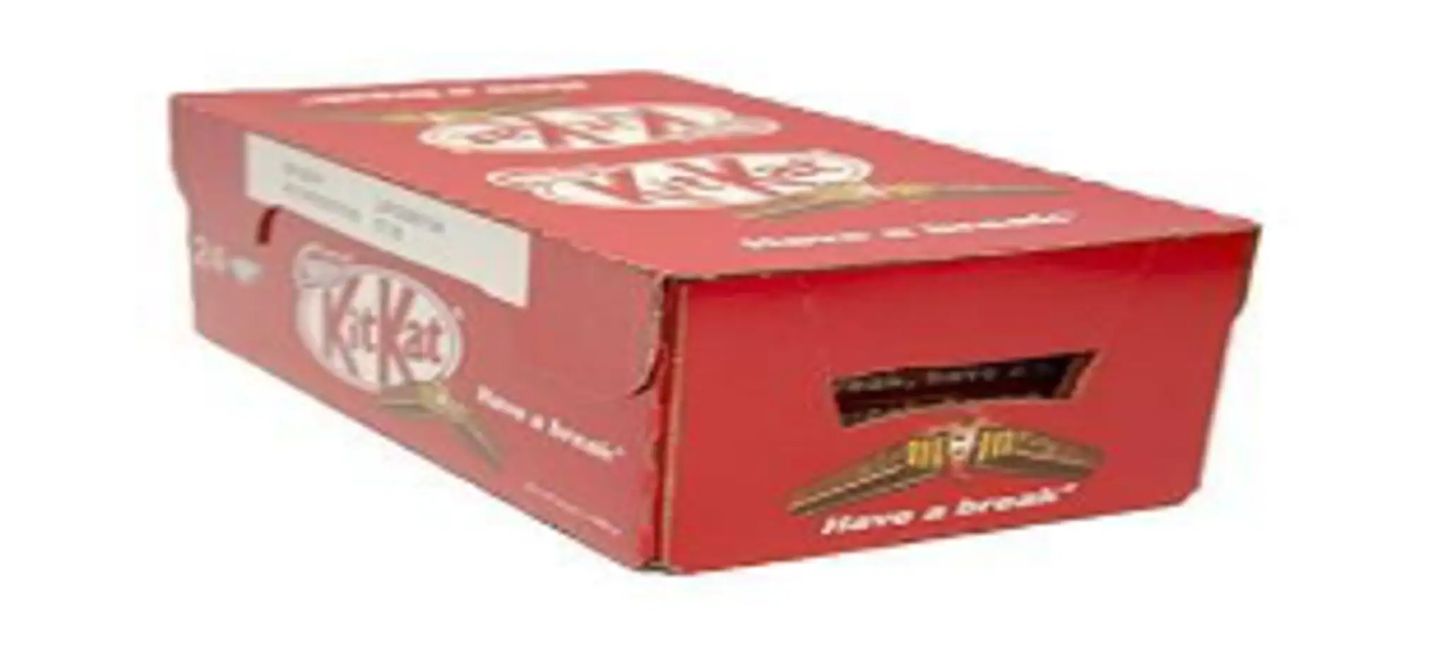 Belenie tyčiniek KitKat
