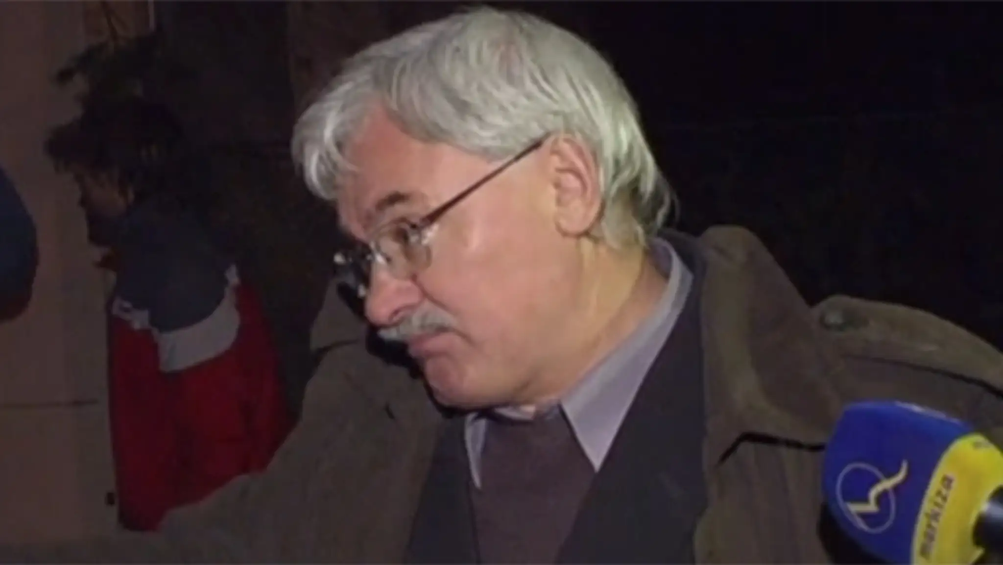 Na archívne snímke Ján Cuper po nehode, ktorú spôsobil v novembri 2005.