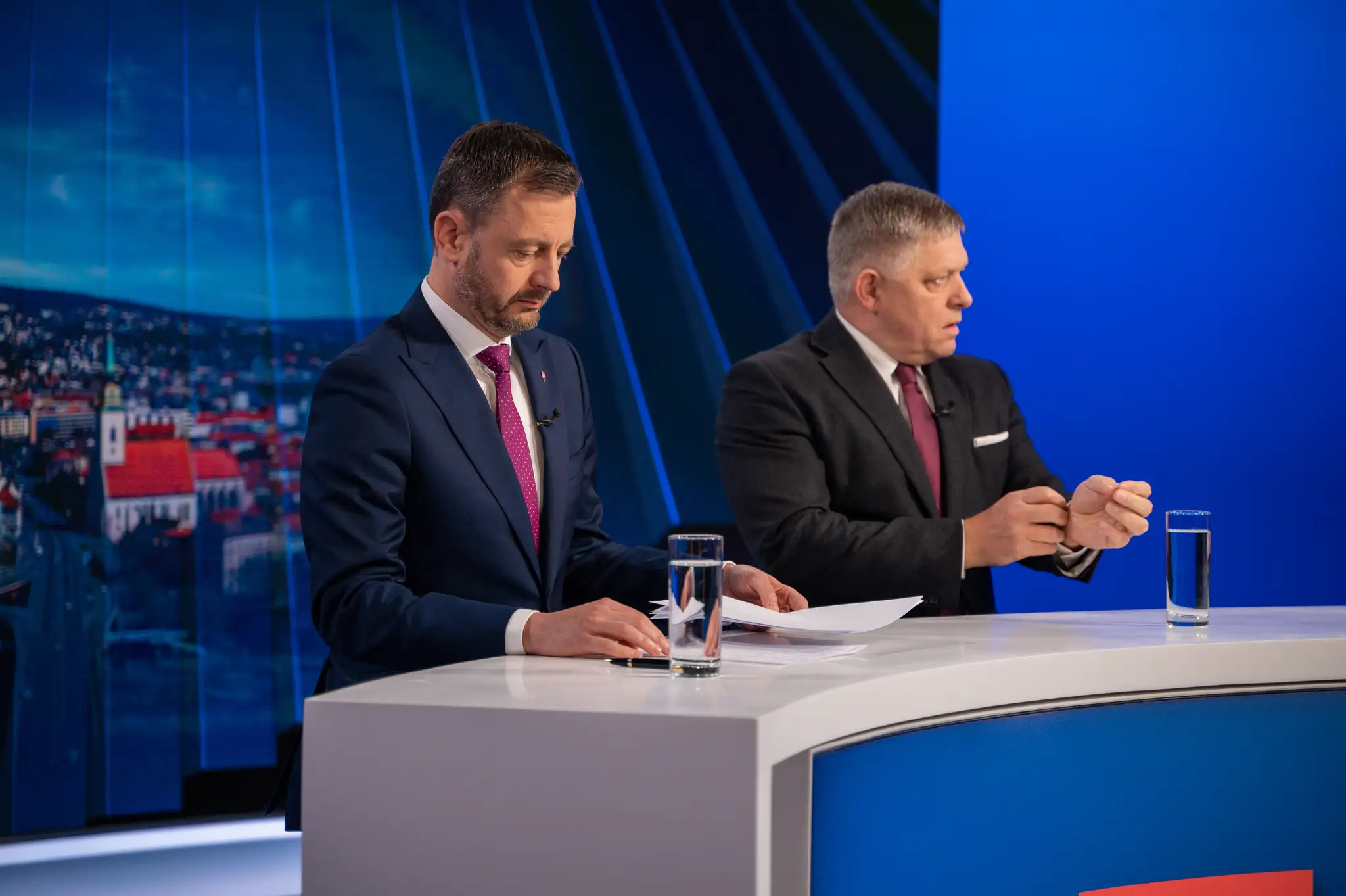 Hosťami Na telo boli Eduard Heger a Robert Fico.